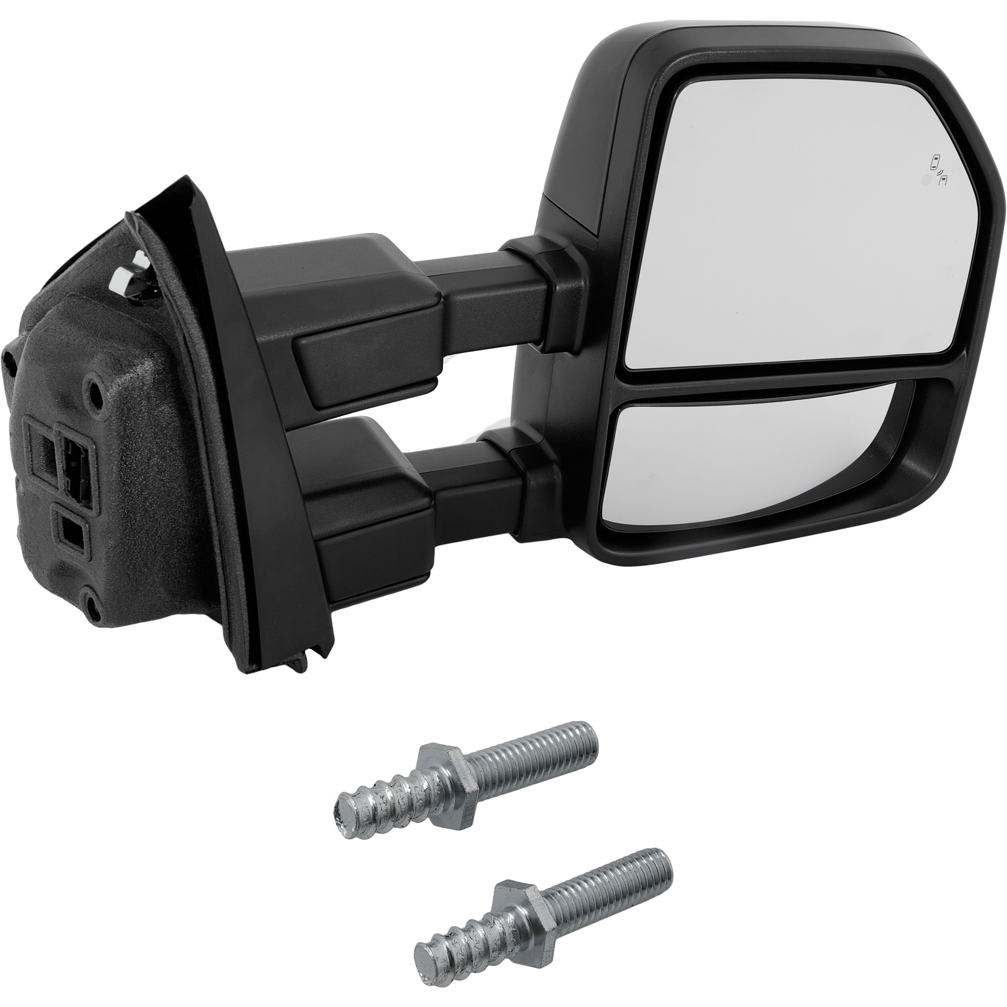 Kool Vue® Passenger Side Towing Mirror, Upper - Power , Lower