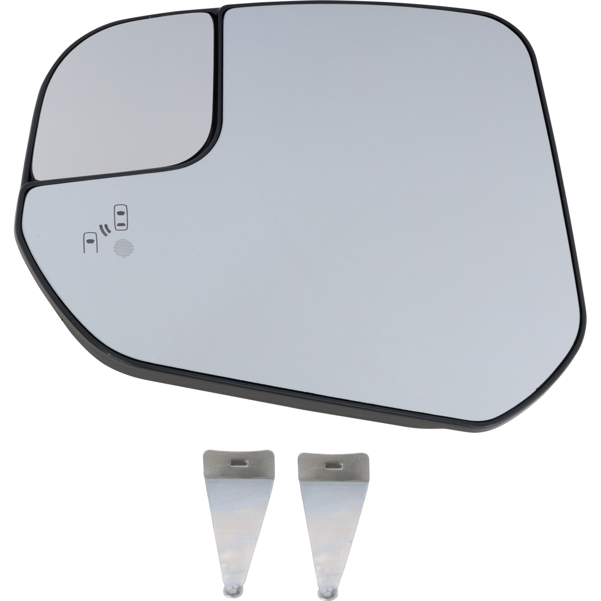 Kool Vue® Passenger Side Mirror Glass, Heated, with Blind