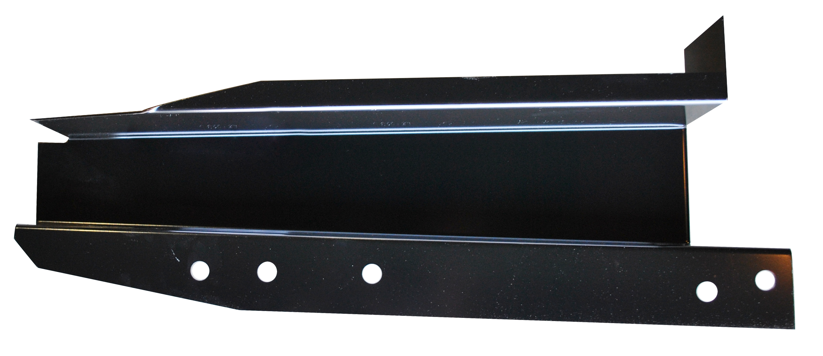 53番 1977 Chevrolet K10 Tailgate Panel Kit - Black, Steel, Direct