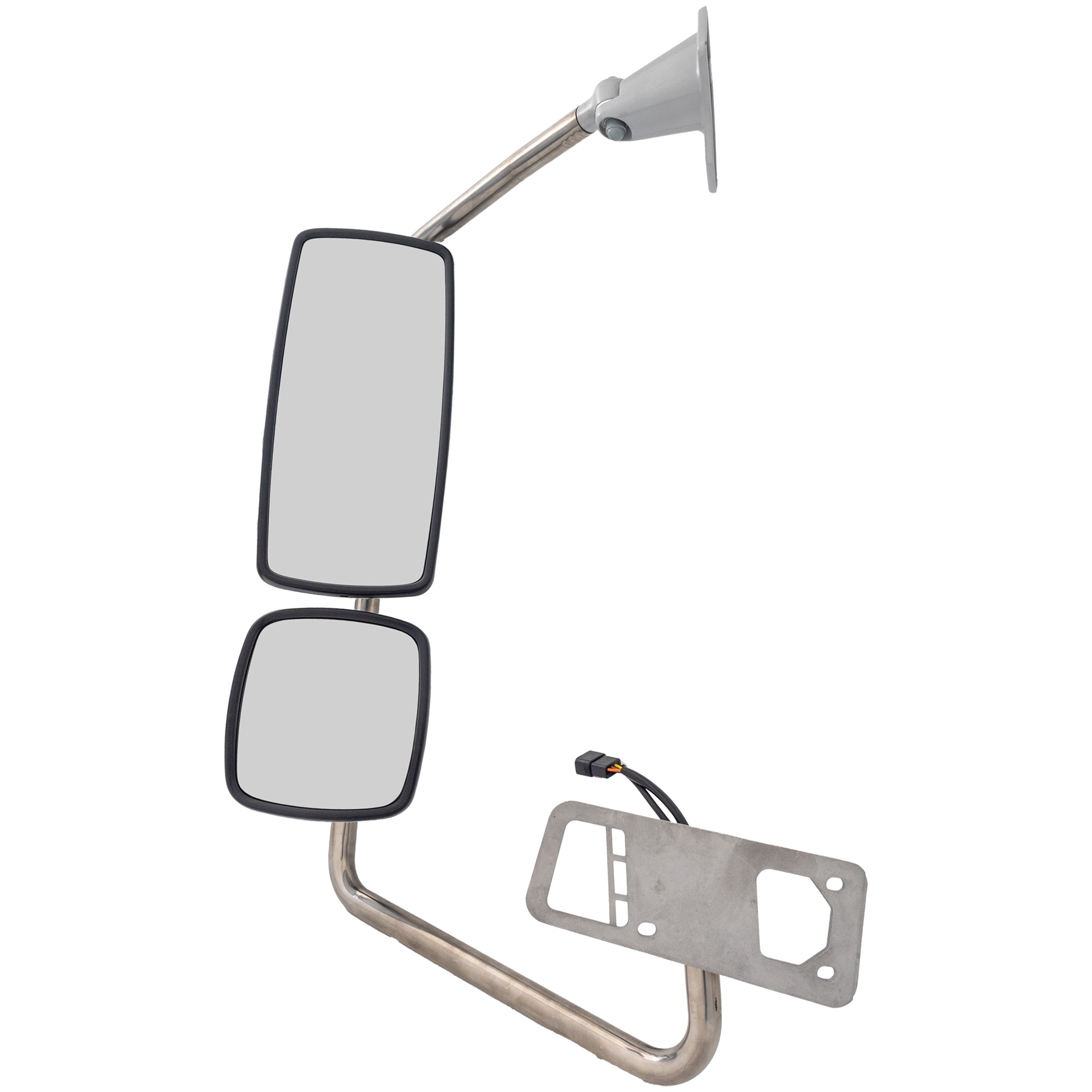 Kool Vue® Driver Side Mirror, Upper - Power Adjust, Lower - Manual