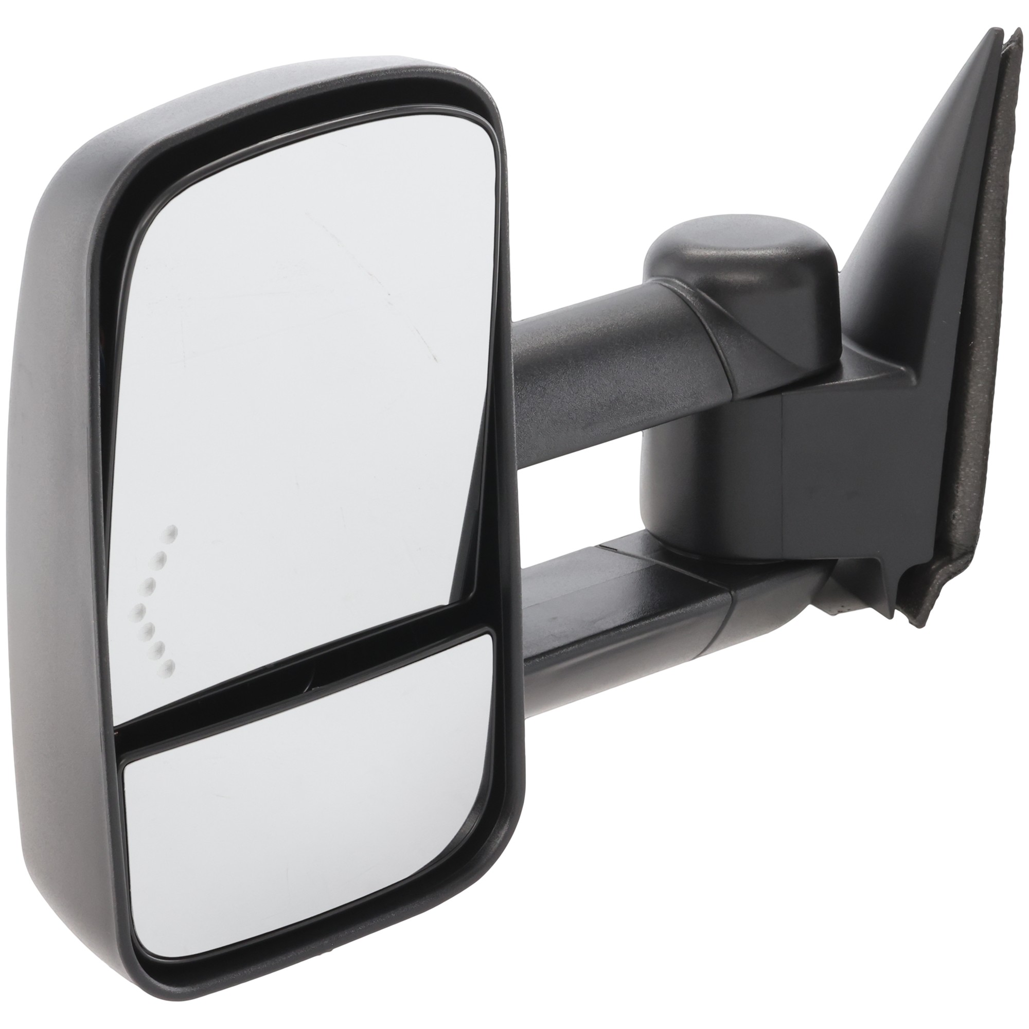 Kool Vue® Driver Side Towing Mirror, Power Adjust, Heated, Manual