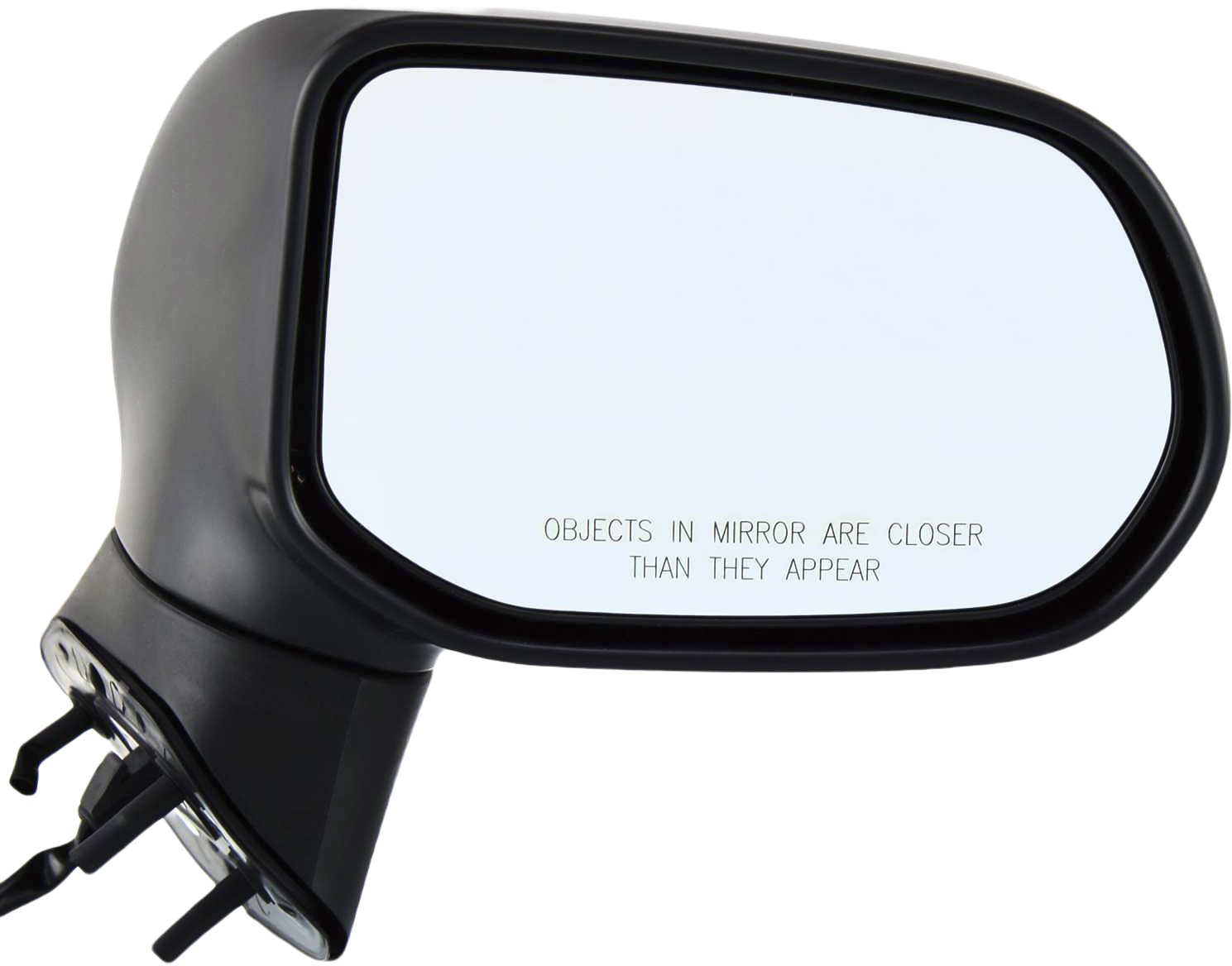 Kool Vue® 2007 Honda Civic - Passenger Side Mirror, 4-Door, Sedan, Japan or USA Built Vehicle, Power Adjust, Non-Heated, Paintable, Manual Folding, No Signal Light, No Blind Spot Feature, No Memory, No Puddle Light, No Auto-Dimming HD42ER