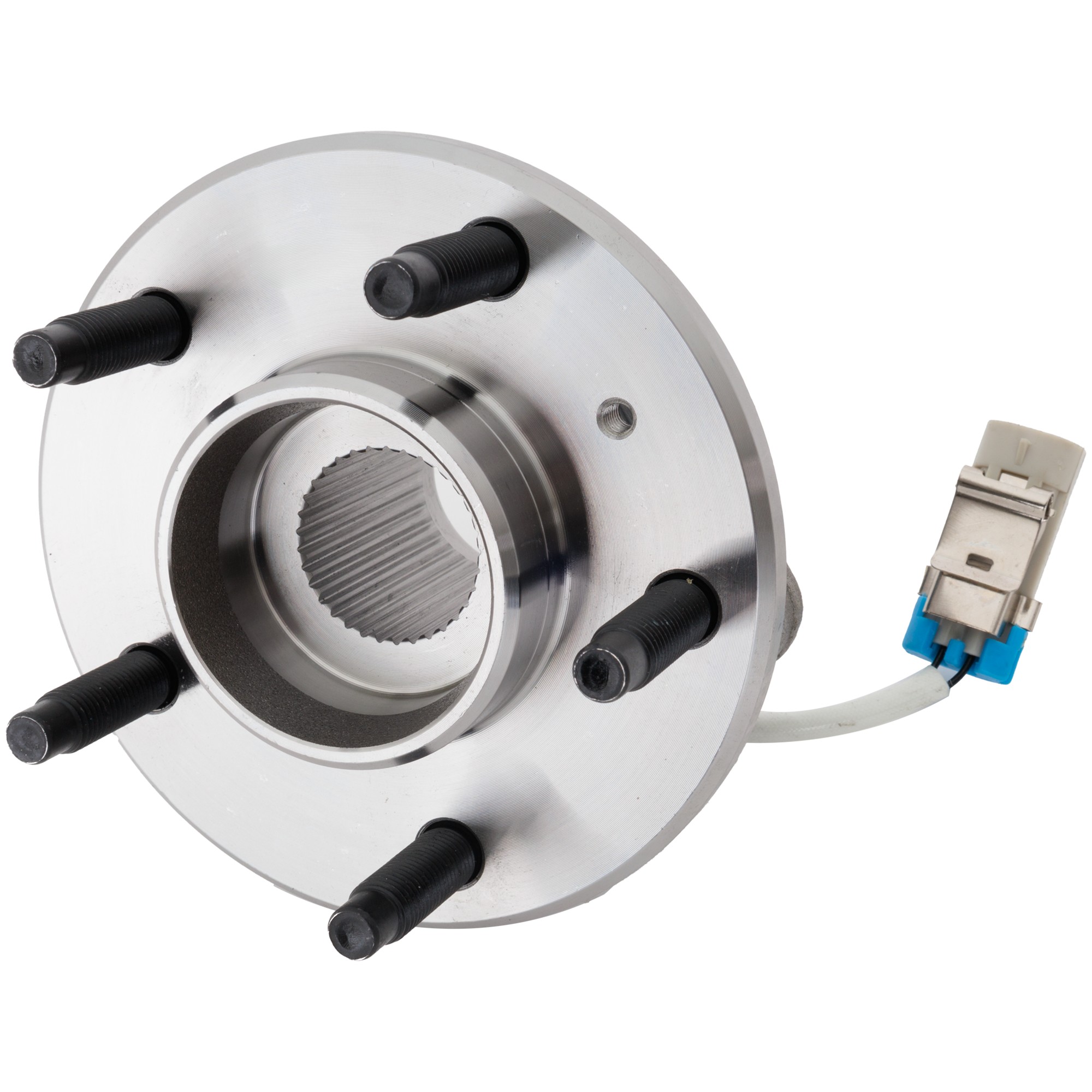 JC Whitney® Wheel Hub, 5 Lugs, With Bearing, With Sensor