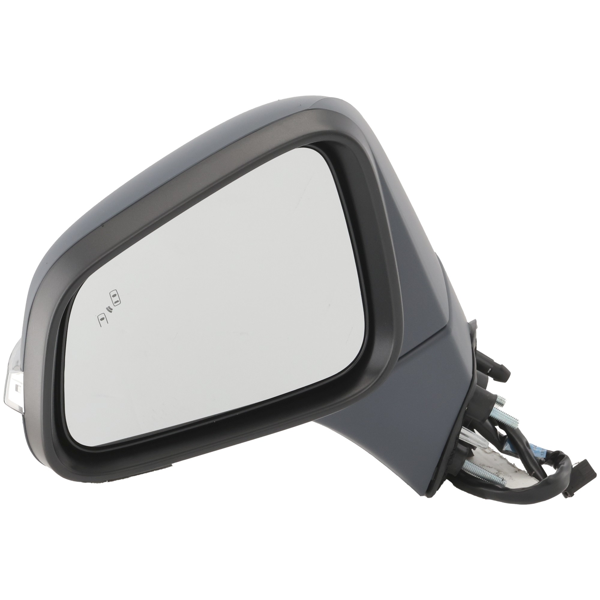 JC Whitney® Driver Side Mirror, Power, Manual Folding