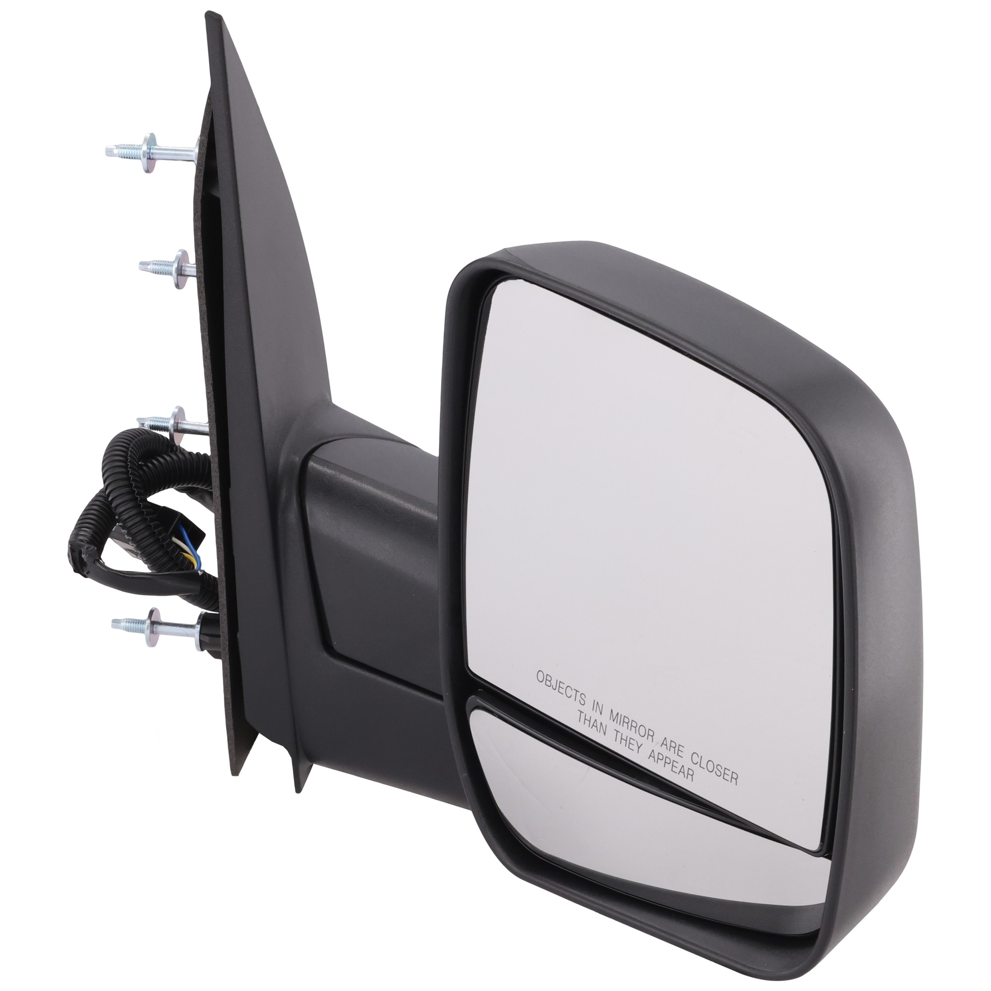JC Whitney® 4-bolt mount, Passenger Side Mirror, Power, Non
