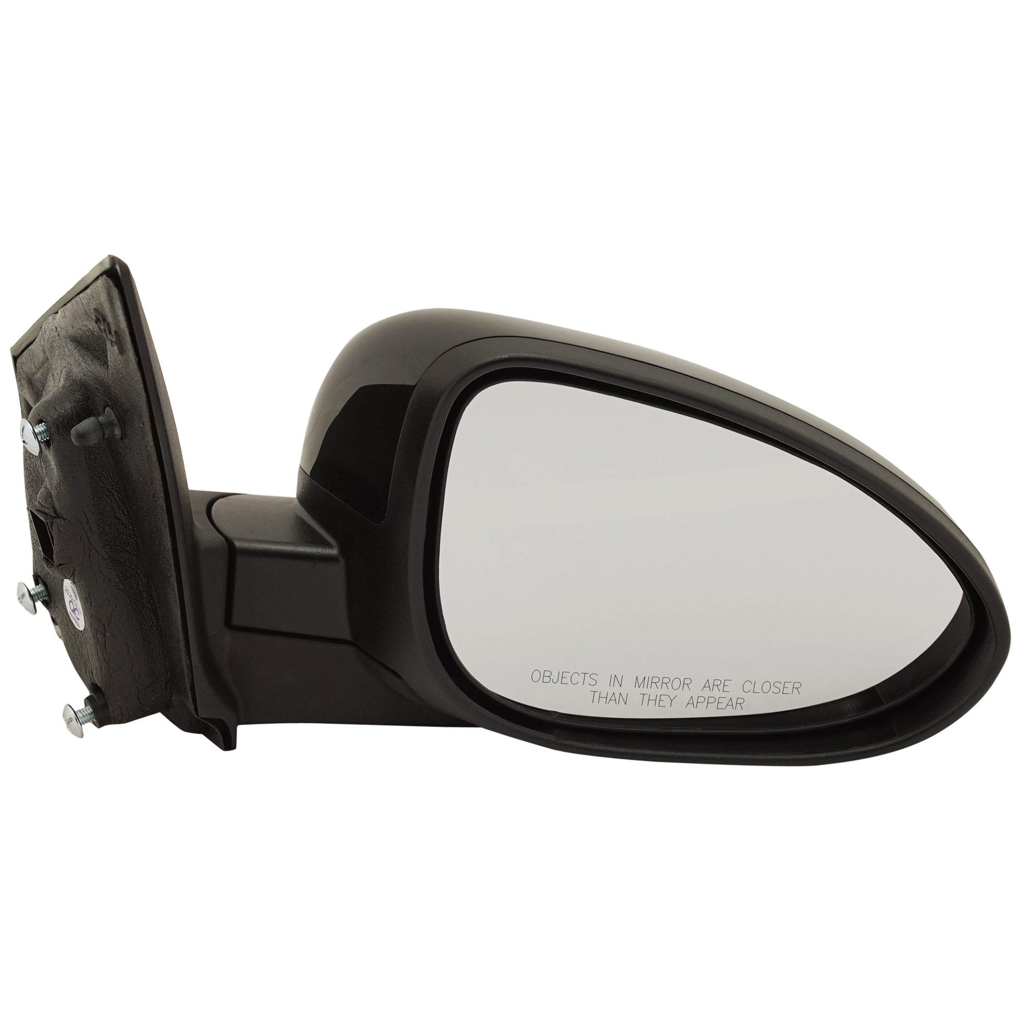 JC Whitney® Passenger Side Mirror, Power, Manual Folding