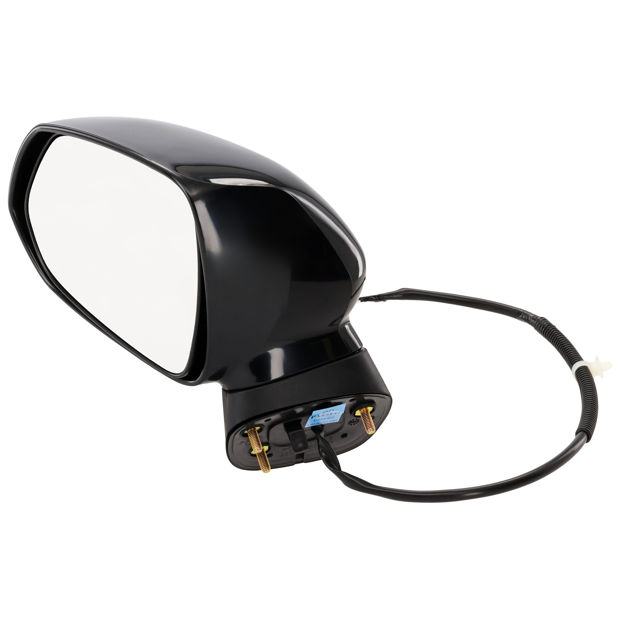 a JC Whitney Driver Side Mirror, Power Adjust, Manual Folding, Non