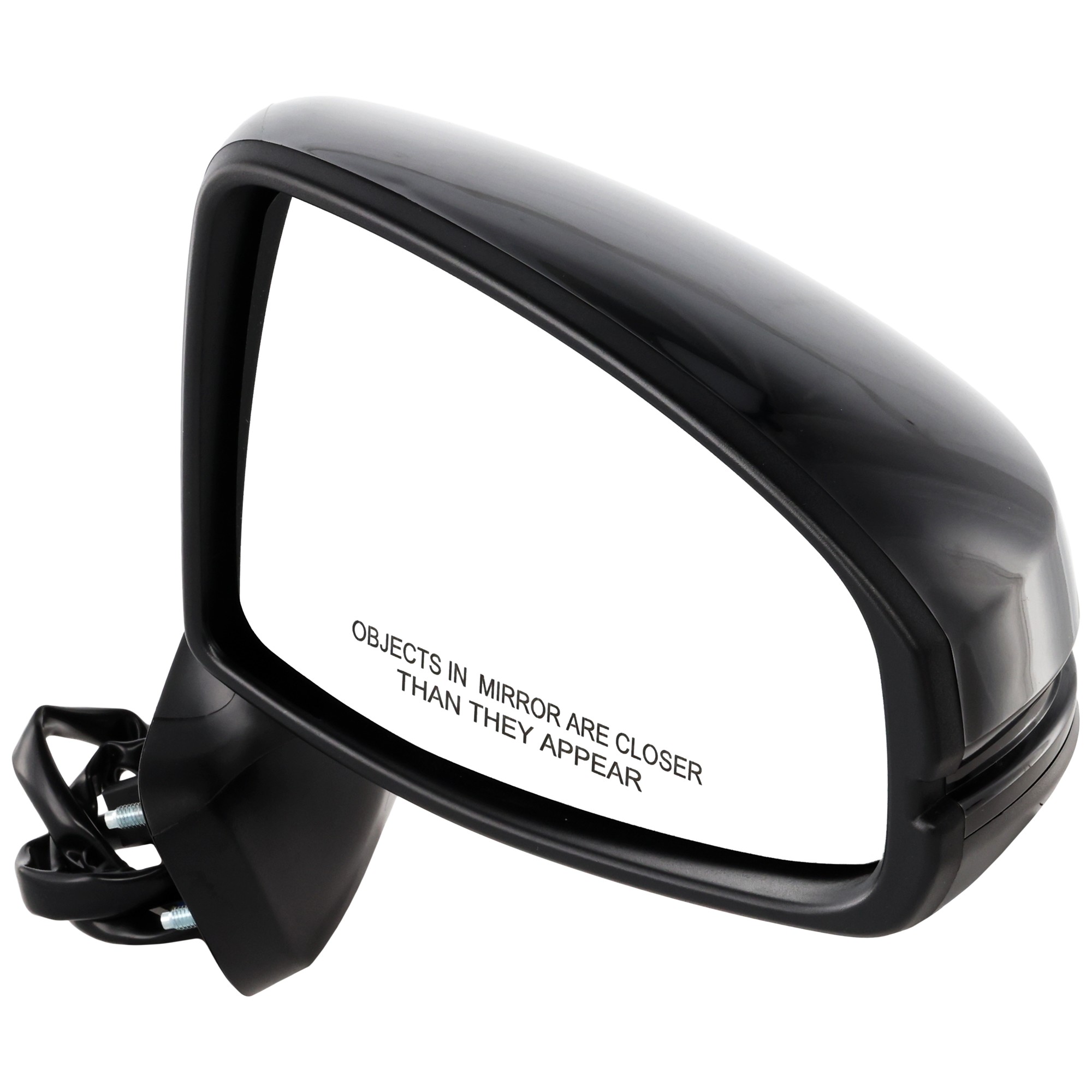 JC Whitney Passenger Side Mirror, Power Adjust, Manual Folding