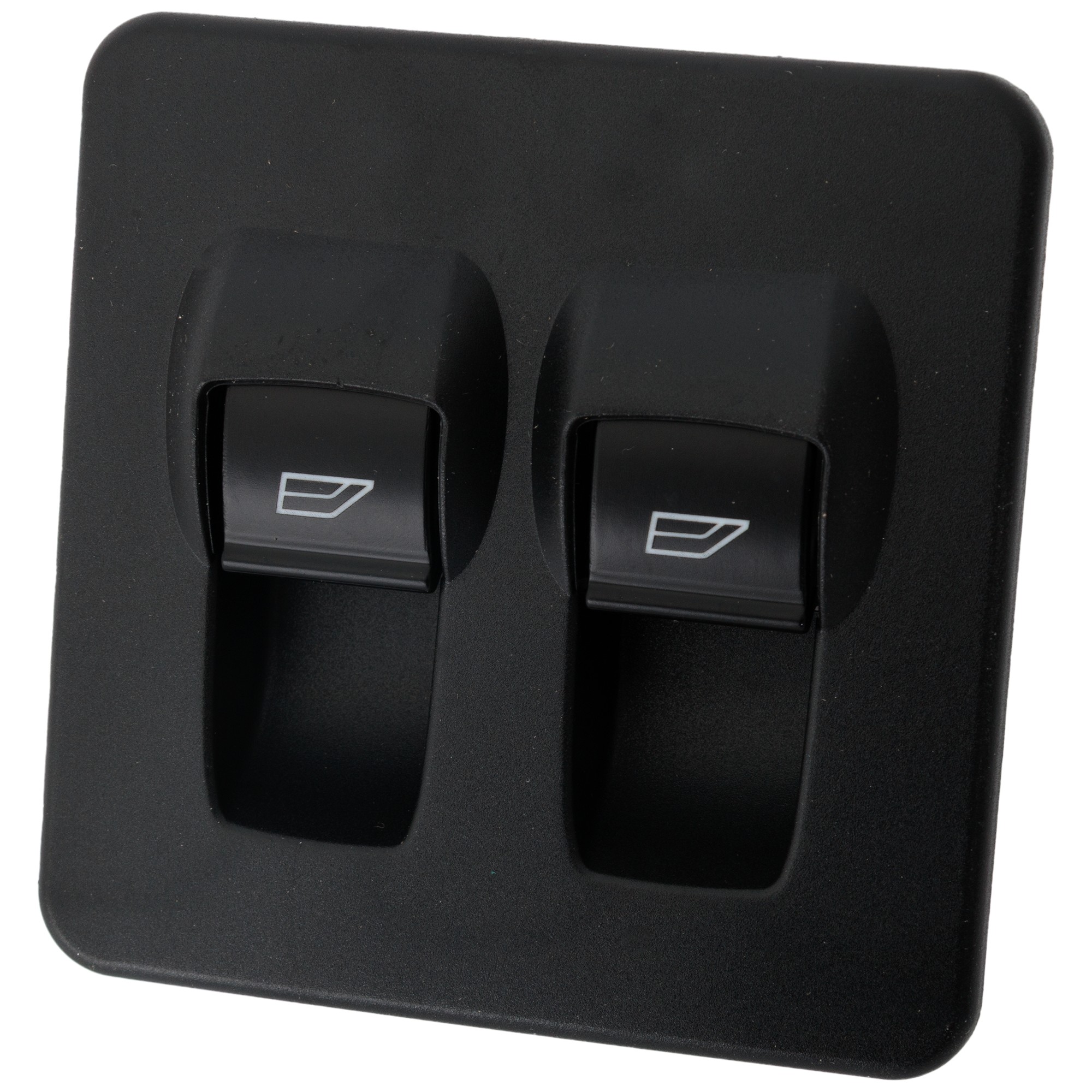 JC Whitney Front, Driver or Passenger Side Window Switch, Black
