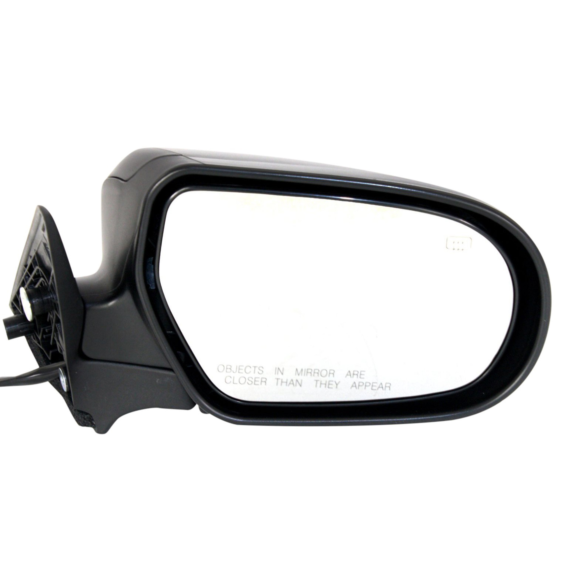 JC Whitney® Passenger Side Mirror, Power, Manual Folding