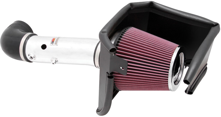 K&amp;N® 2016 Dodge Charger R/T - Cold Air Intake, Exc. Shaker Hood, Oiled, Aluminum Tube, 8 Cyl 5.7L, 69 Series Typhoon Series