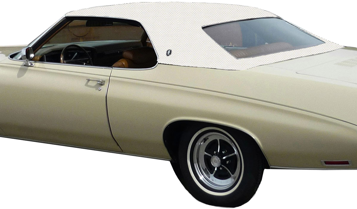 Kee Auto Top® CD1018TO21SP Convertible Top, White
