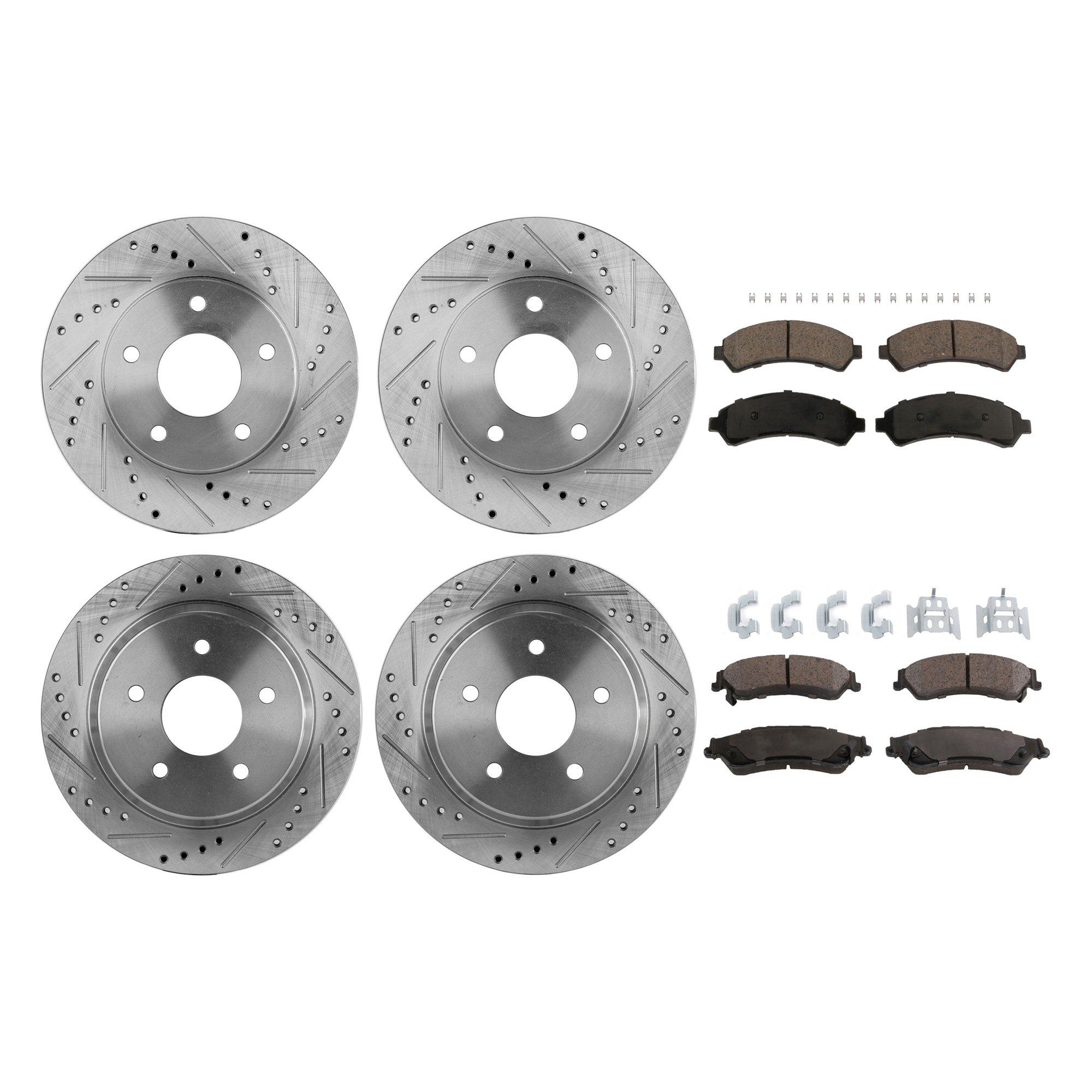 SureStop® Front Brake Pad Set, Includes Shims and Hardware SSCP965