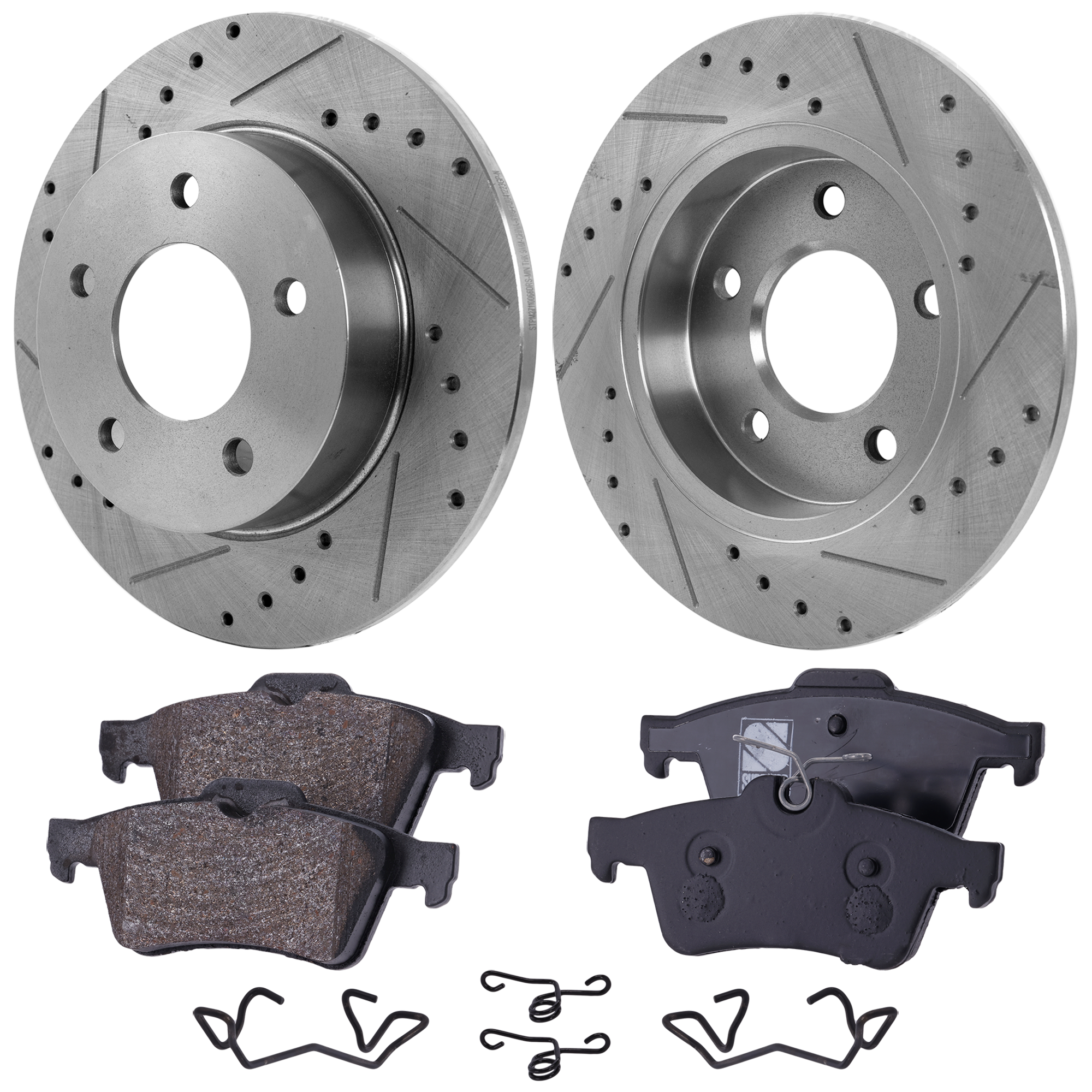 SureStop Brake Disc and Pad Kit, Rear, 3-year or 36,000-mile limited warranty KIT-030124-53