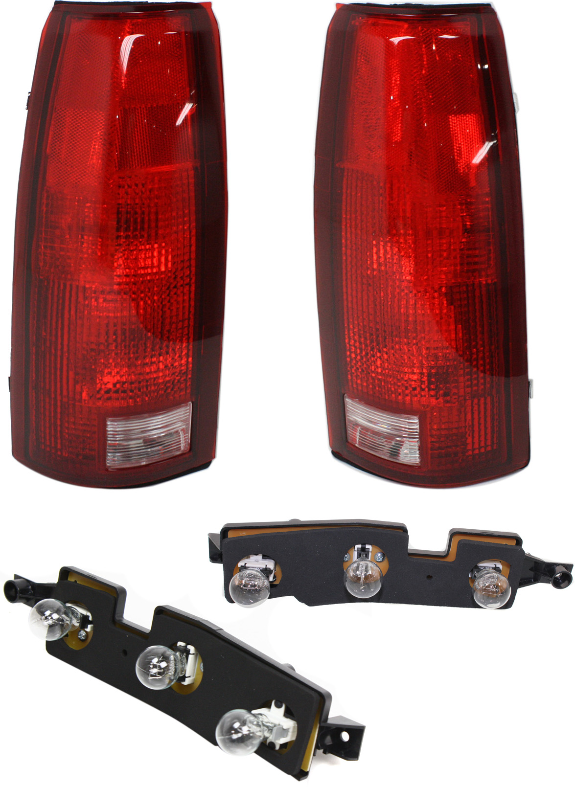 Replacement Driver and Passenger Side Tail Light Kit, Without bulb