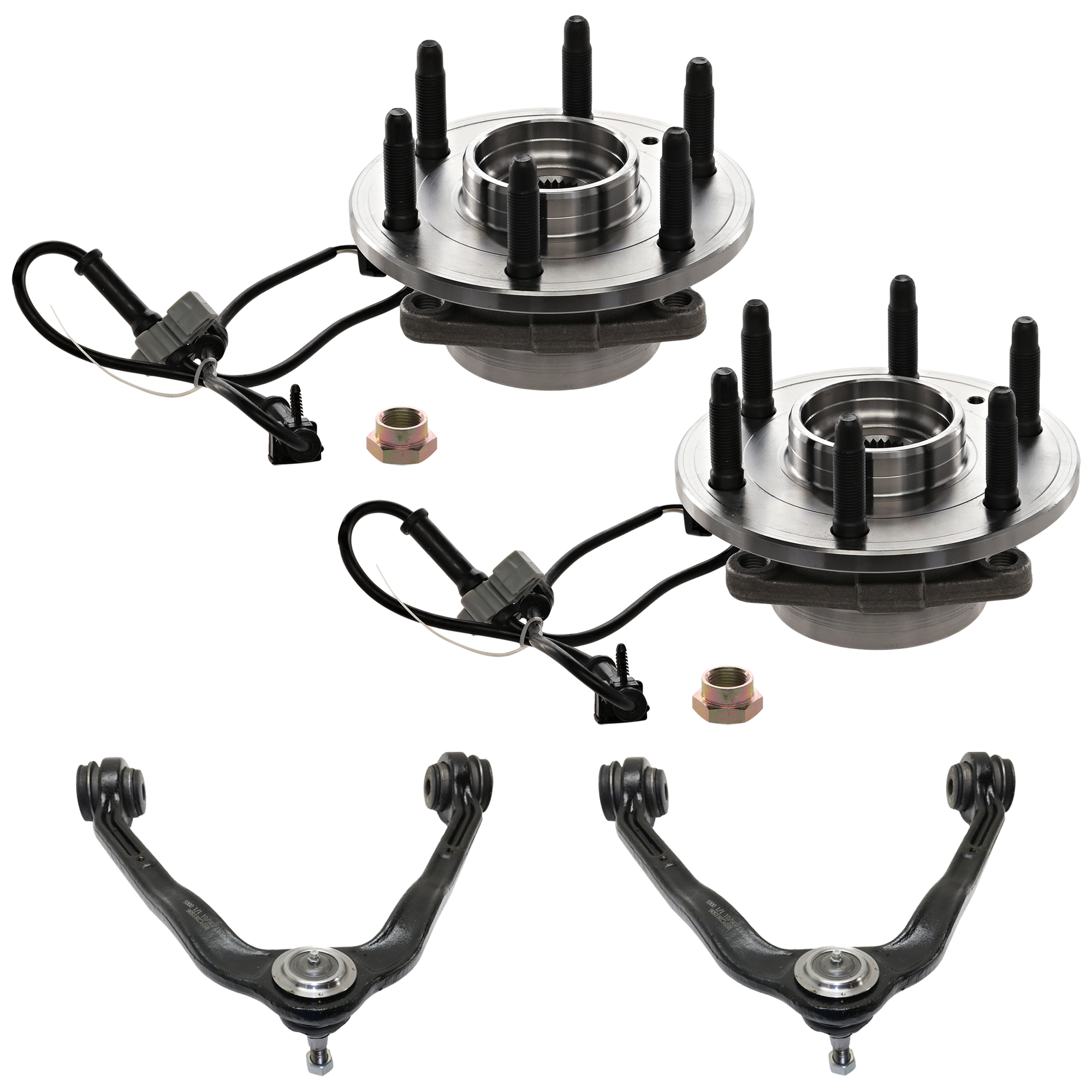 TrueDrive Control Arm Kit, Front, Driver & Passenger Side, Upper, 1-year unlimited-mileage warranty KIT-032118-34