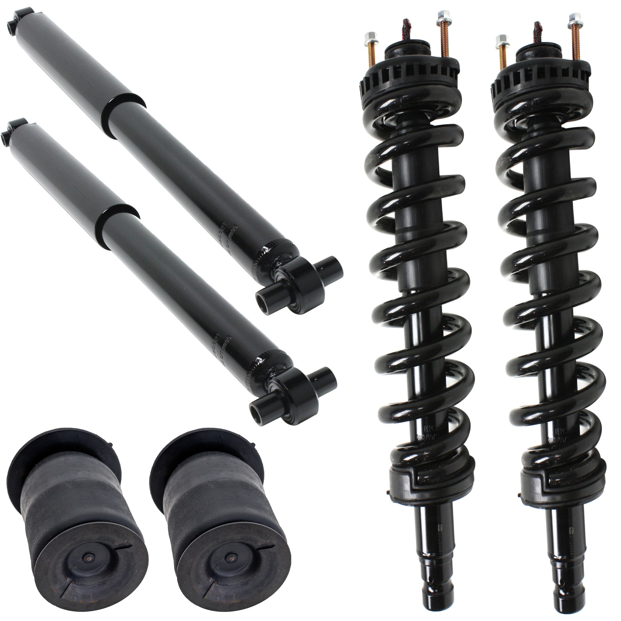 04 buick rainer air bag replacment shock Compatible With For Rainier 2004 2005 2006 2007 Car Rear Left And Right Suspension Accessories Air Bag Suspension Automotive 2005 Buick Park Avenue 4 Wheel Air Suspension Conversion Kit (CB24E) is the perfect solution to your air suspension problems Rear Air Suspension Spring Set