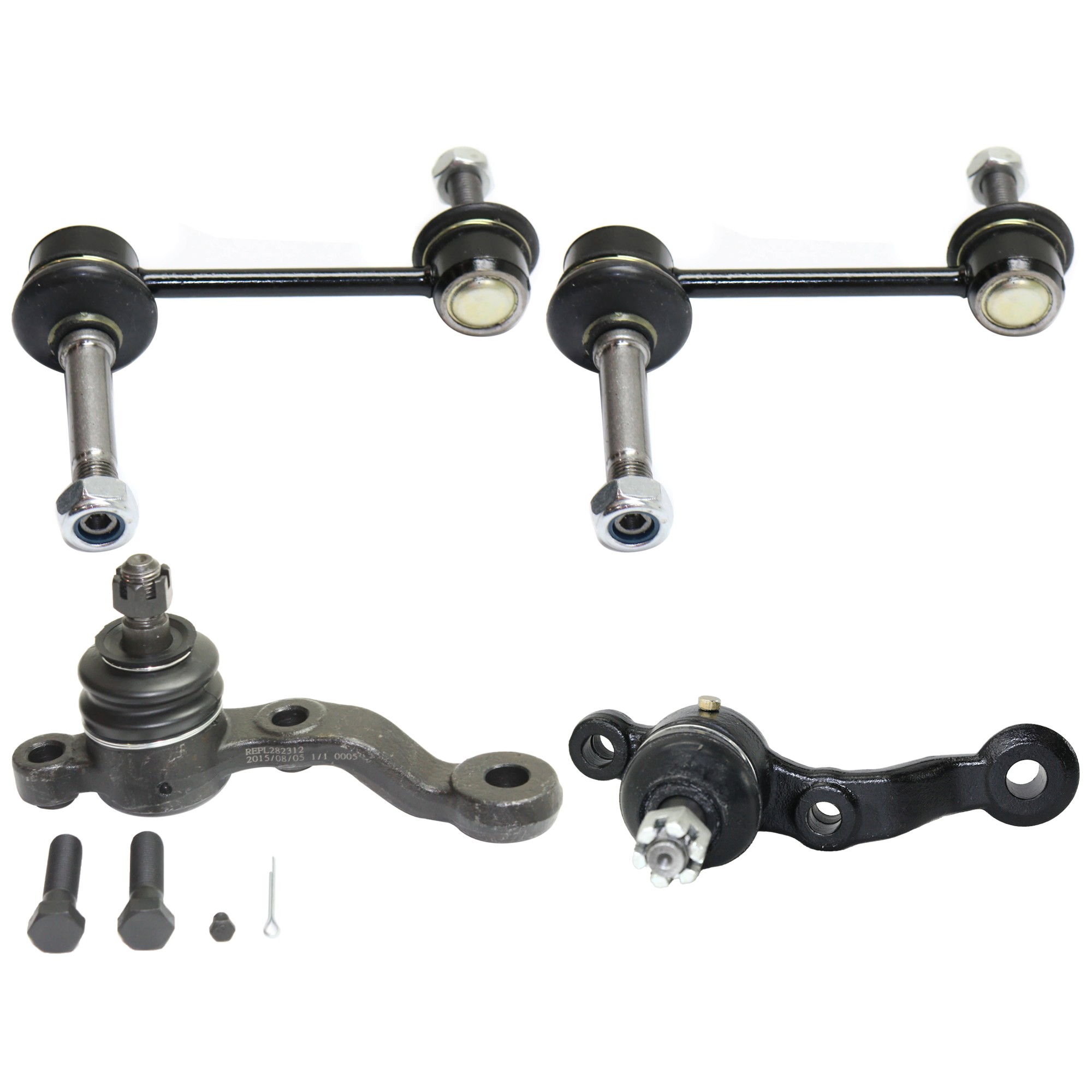 AM Autoparts Front Suspension Kit For Lexus IS300 (2001-2005) – Includes Lower Ball Joints & Sway Bar Links – 10-Year Warranty