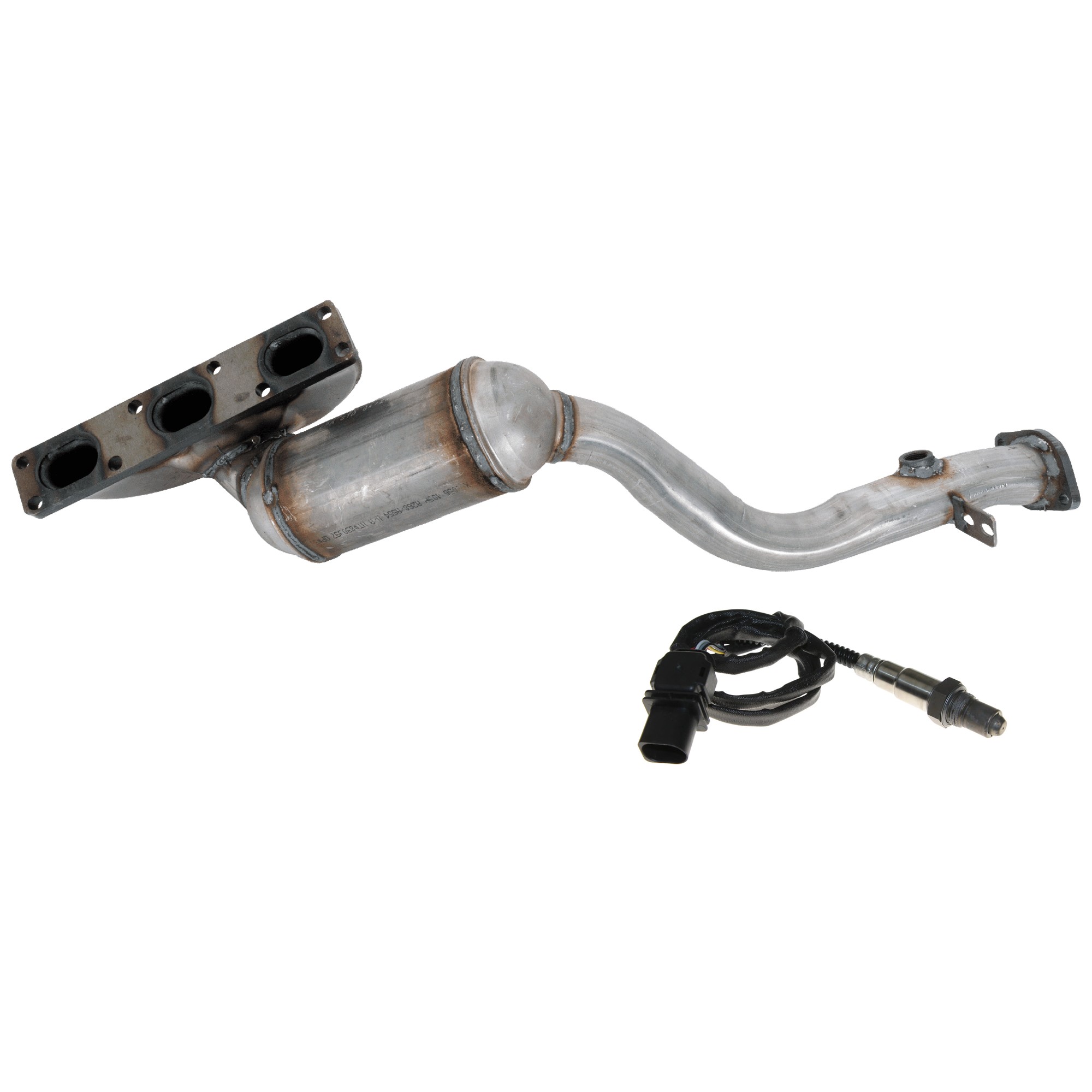 JC Whitney® 2-Piece Kit Catalytic Converter, Federal EPA Standard