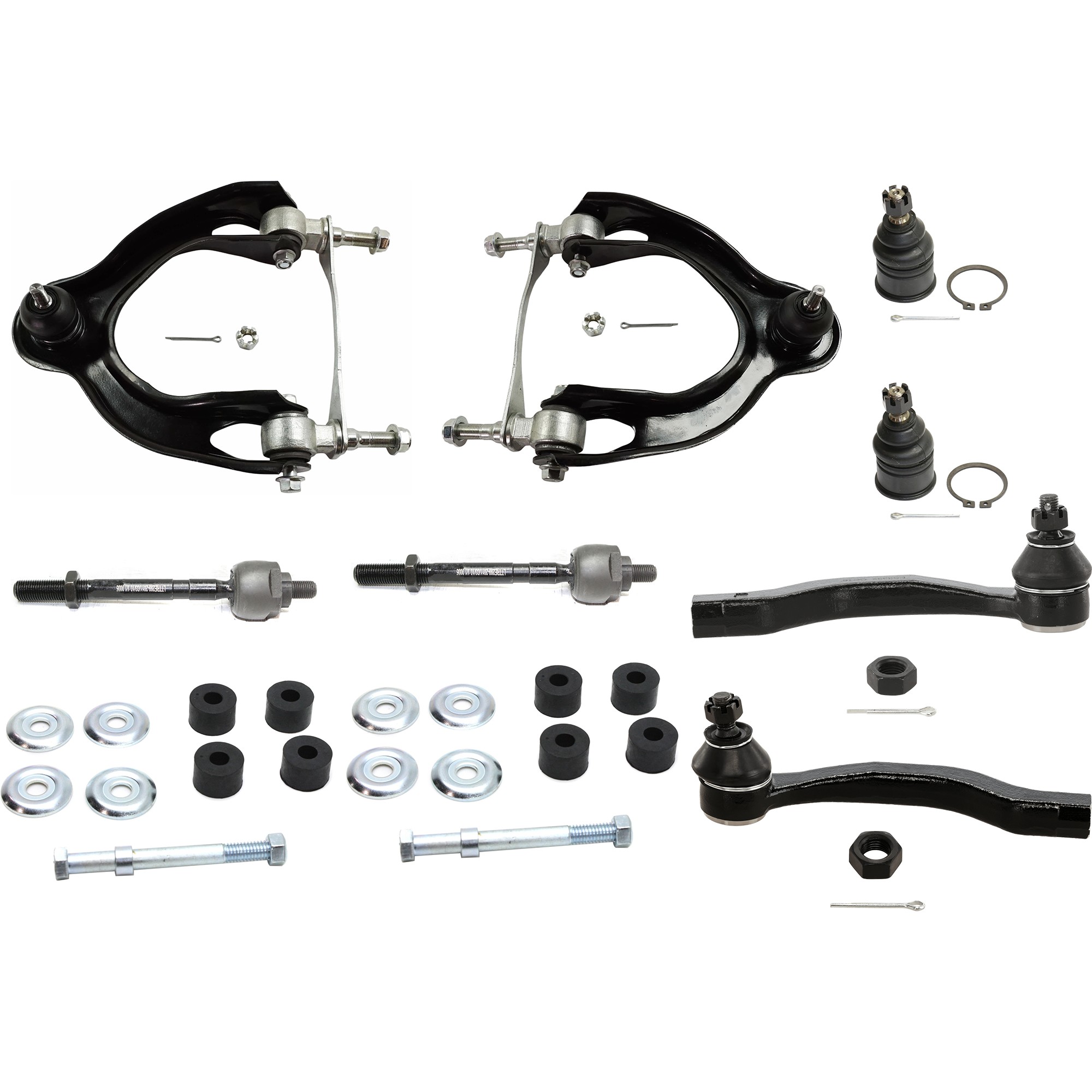 thumbnail image 2 of Complete 14-Piece Front End Suspension Kit For Honda Civic Si: Upper/Lower Arms, Ball Joints, Tie Rods & Sway Bar Links 2 of 5