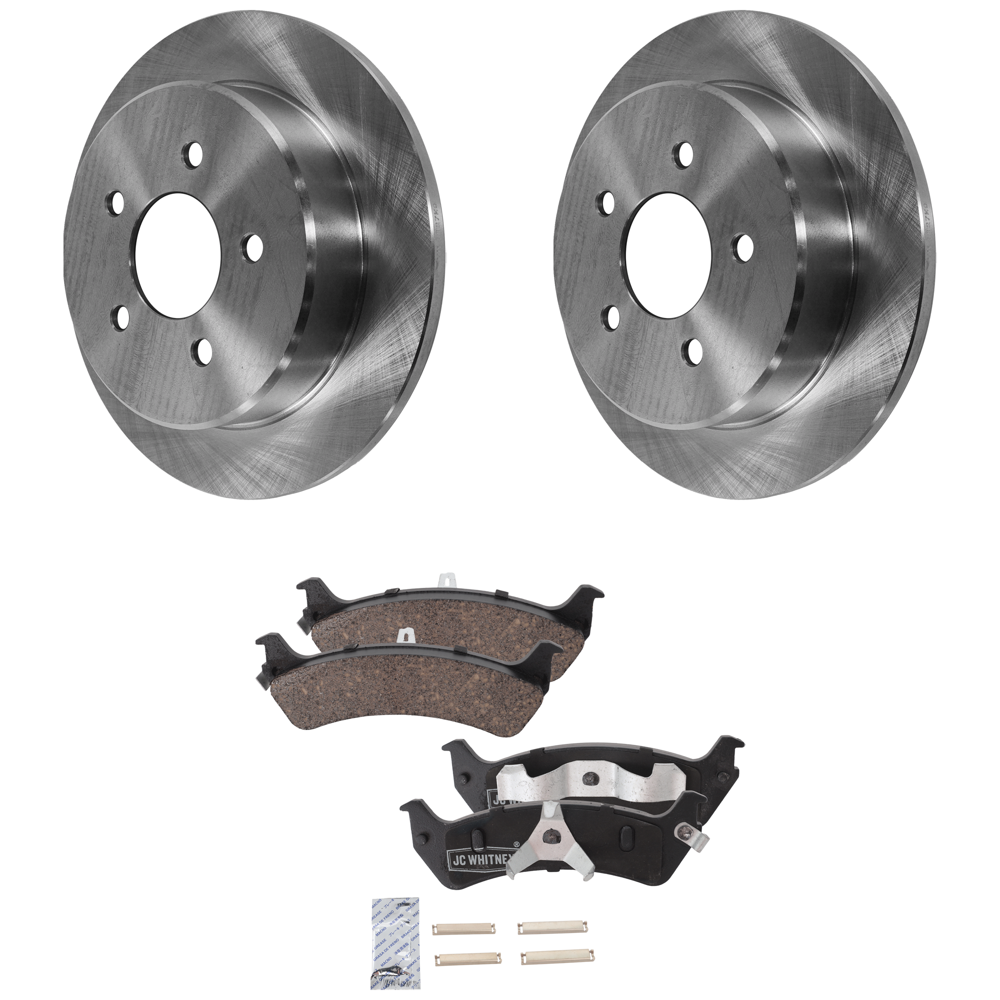 SureStop Brake Disc & Pad Kit, Rear, 3-year or 36,000-mile limited warranty KIT-072421-266