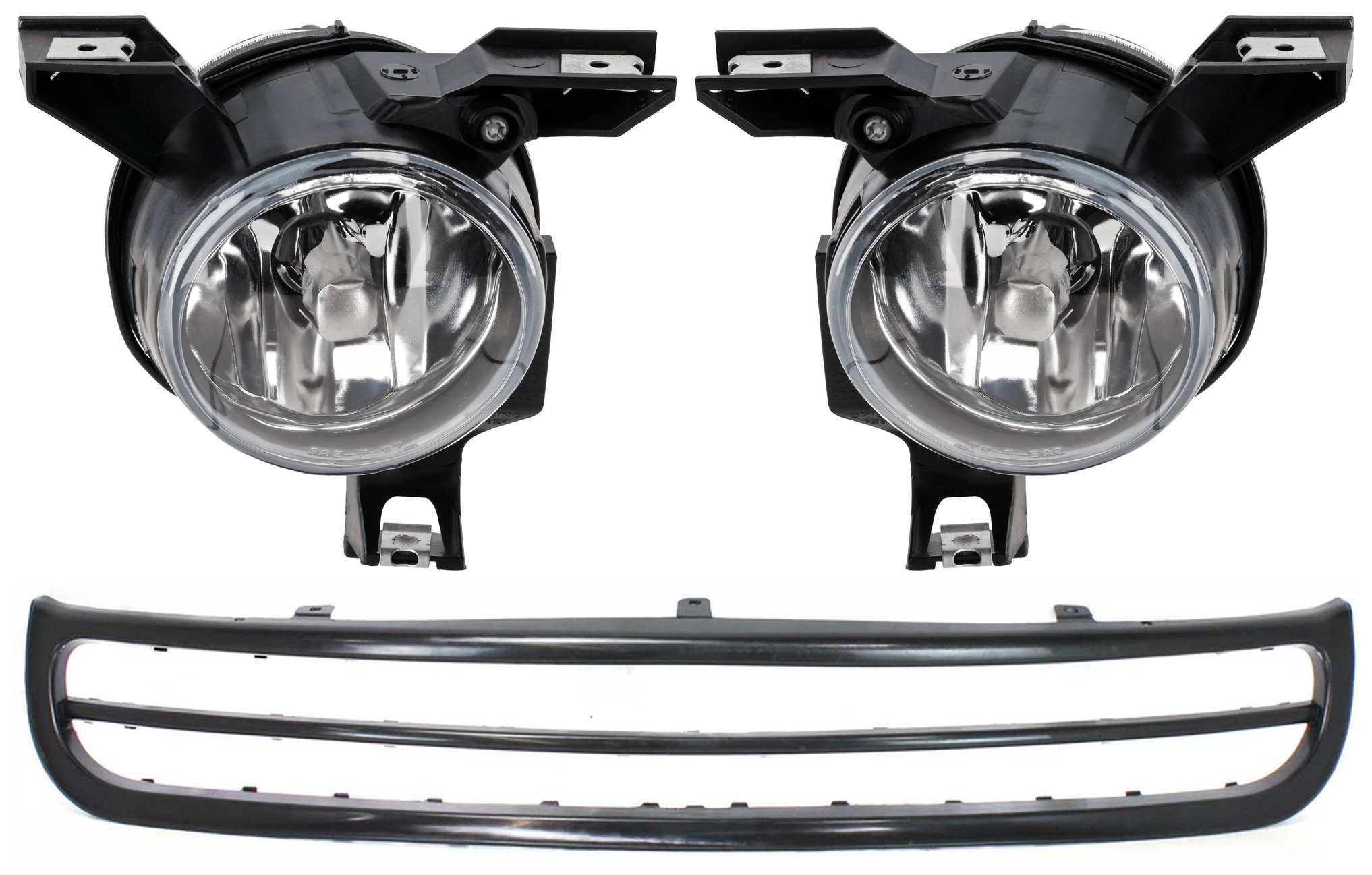 Replacement Fog Light OE Comparable Finish, Front, Driver & Passenger Side, 1-year unlimited-mileage warranty KIT-100326-261