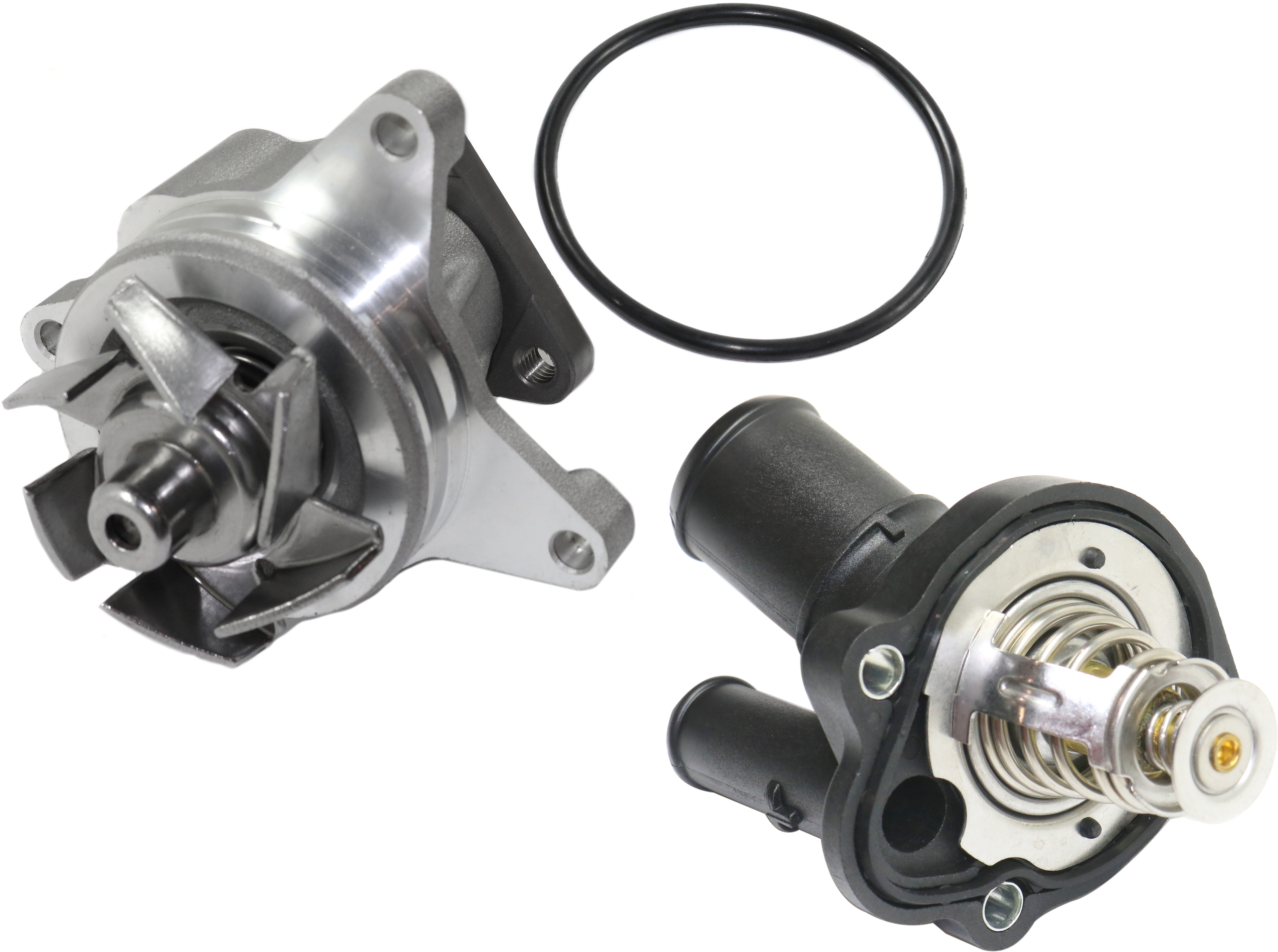 DriveMotive Water Pump Kit, With Gasket, includes Thermostat Housing  KIT-101917-36