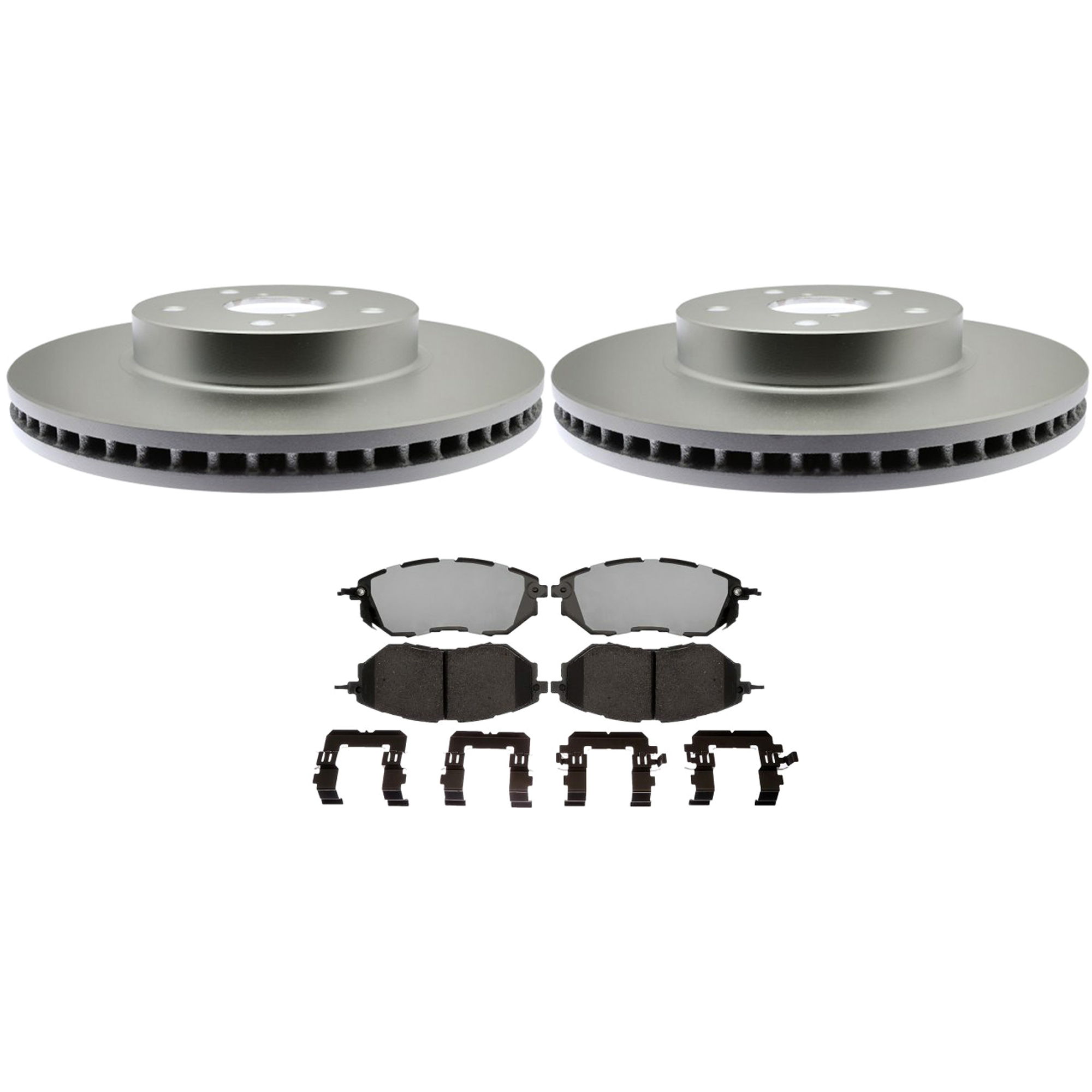 Raybestos® KIT-210513-1084 Front Brake Disc and Pad Kit