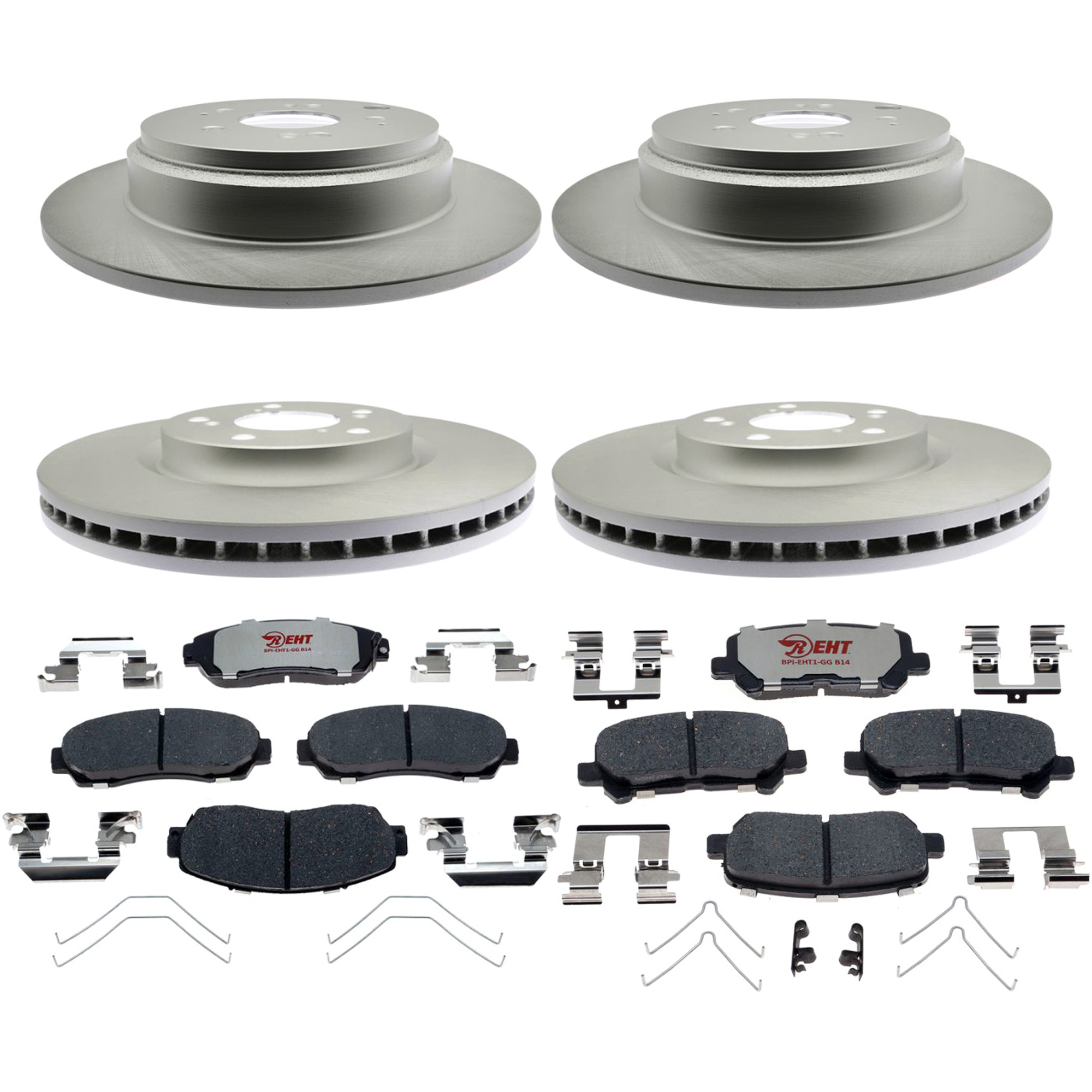 Raybestos® KIT-210513-1260 Brake Disc and Pad Kit, Front
