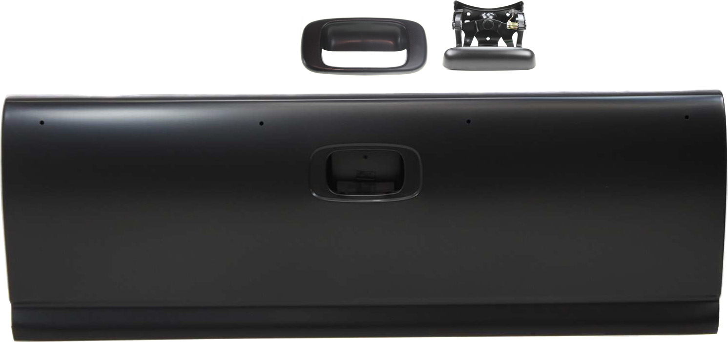 Replacement® 2001 Chevrolet Silverado 1500 - 3-Piece Kit Tailgate, Fleetside/Styleside, For Models Without Composite Bed, Primed Includes (1) Tailgate, (1) Tailgate Handle, and (1) Tailgate Handle Bezel KIT-32815-43