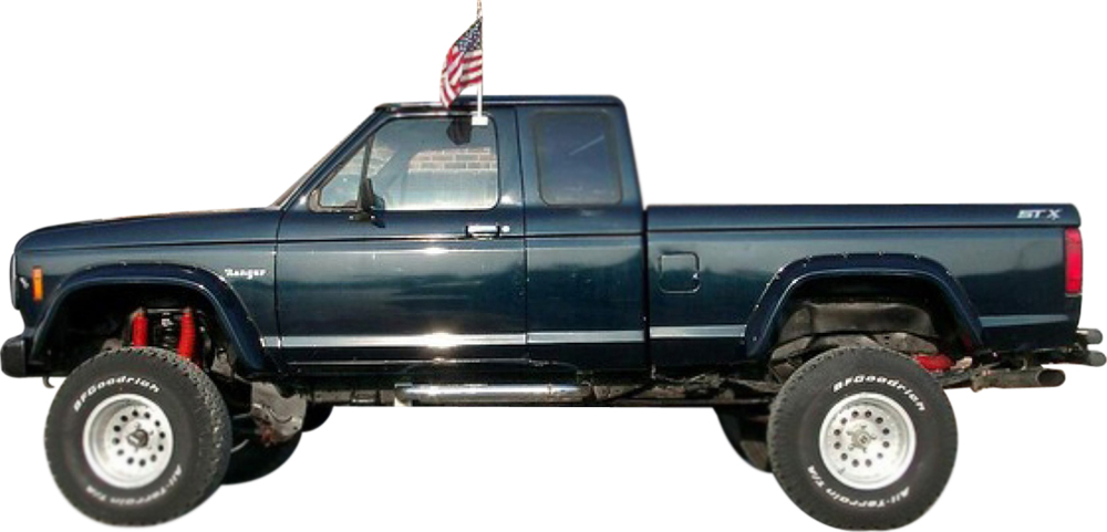 Bushwacker® 21008-11 Rear, Driver and Passenger Side Fender