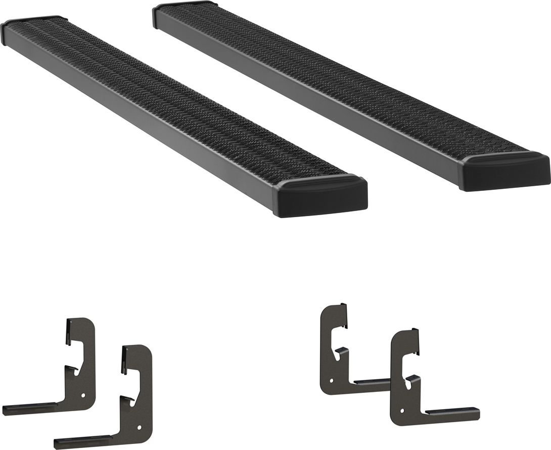 某メーカー Luverne® 415054-400711 7 in. Grip Step Series Running Boards 健康・医学