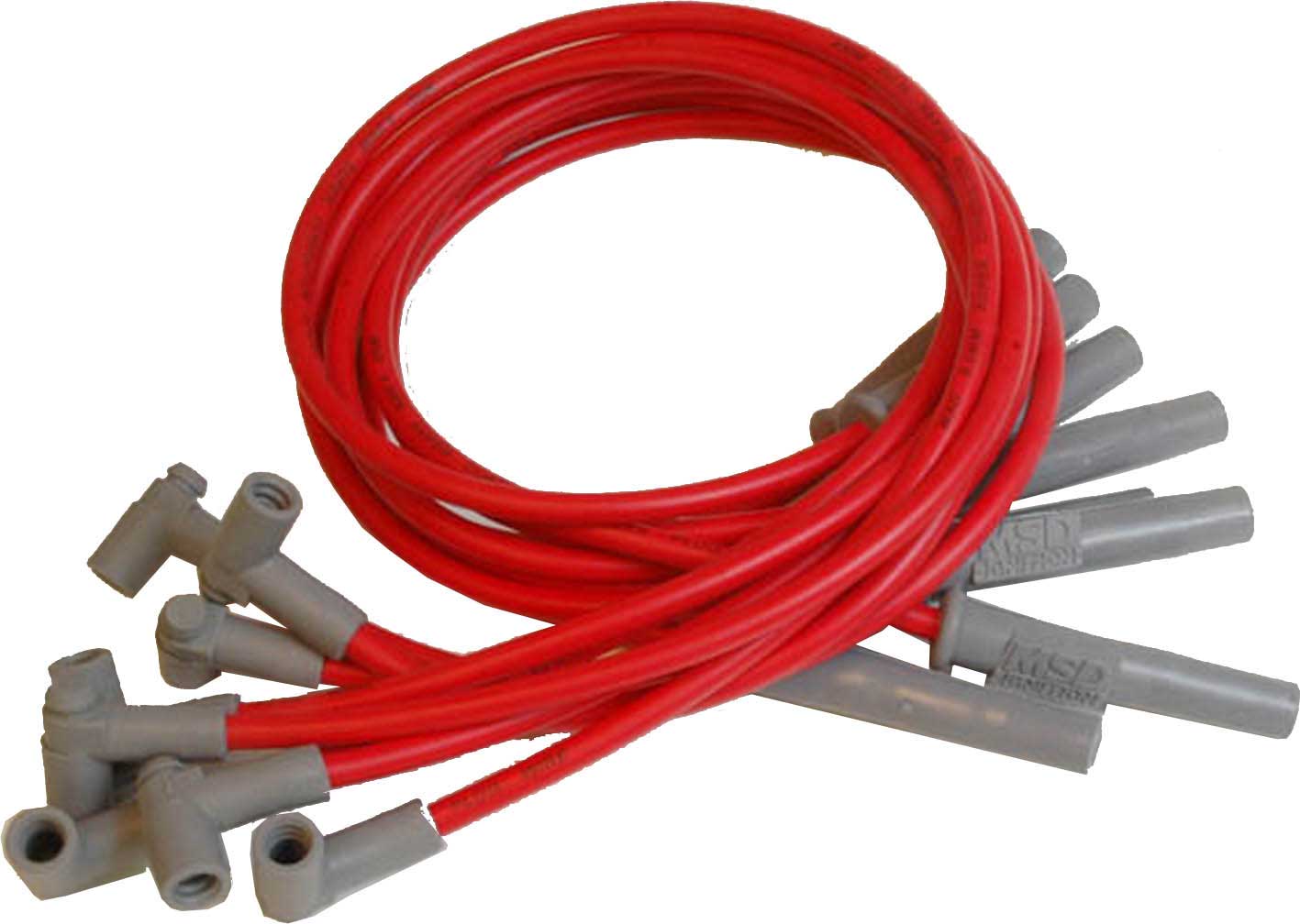 MSD® 32749 8.5mm Super Conductor Series Spark Plug Wire, Set
