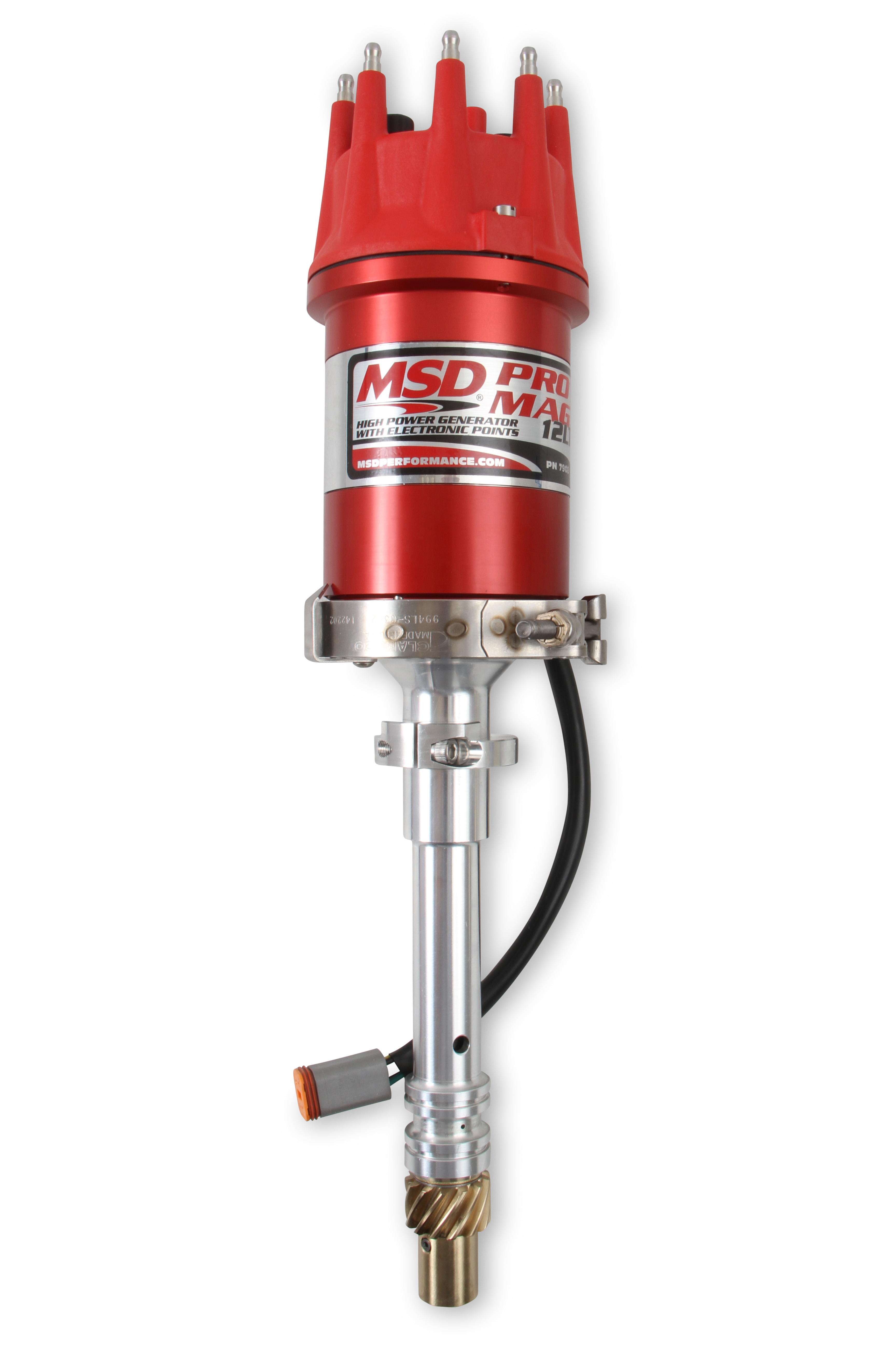 MSD® 7908 Pro Mag 12LT Magneto, Chevy, Red