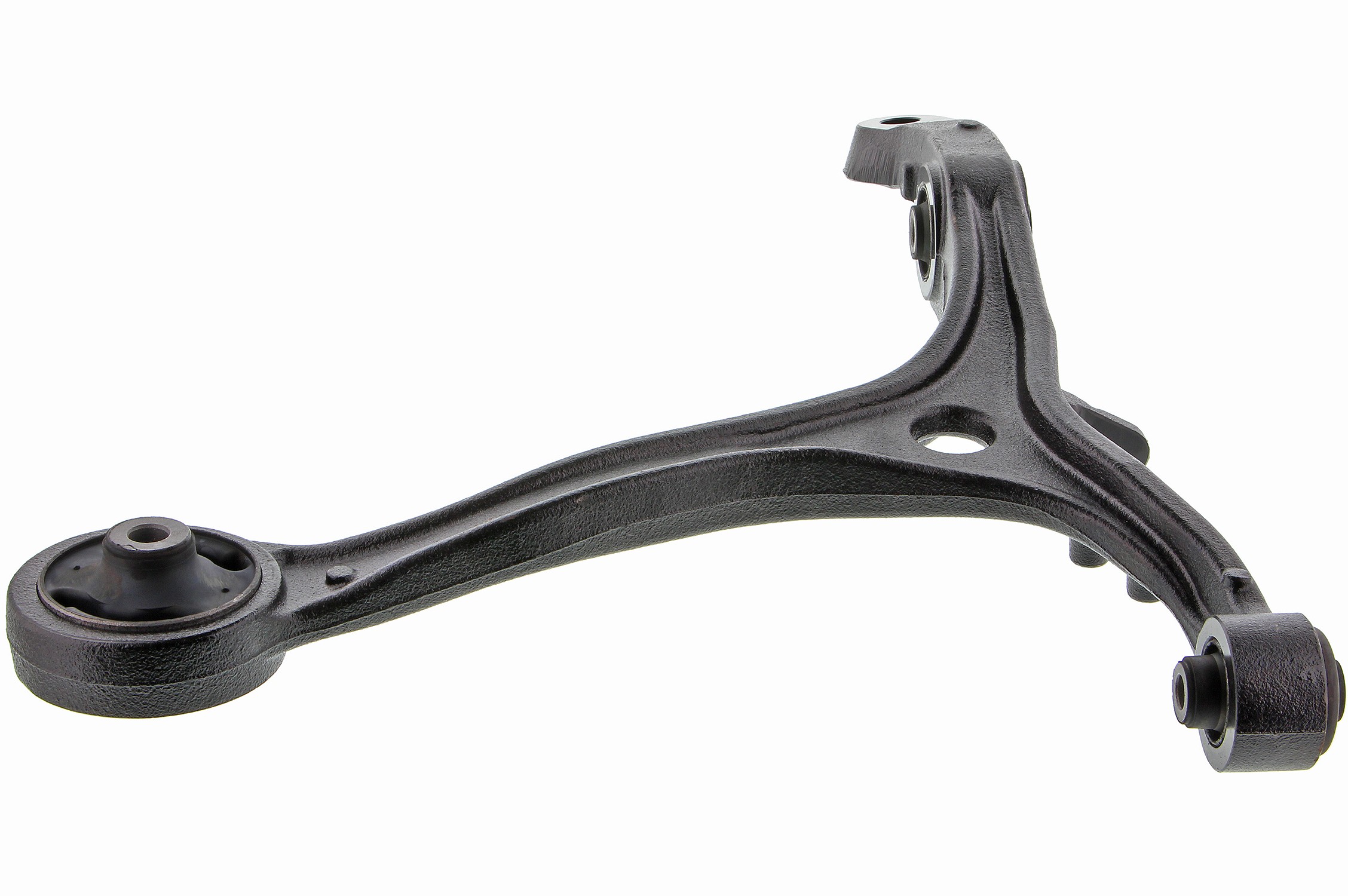 Mevotech Control Arm Steel Black Supreme Series, Front, Driver Side, Lower, Lifetime limited warranty CMS601253