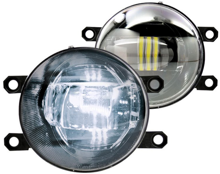 Morimoto Fog Light Clear Lens XB LED Series, Front, Driver & Passenger Side, 10-year limited warranty LF220
