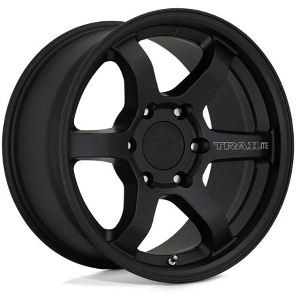 21&31 ポテトヘッド様用 Motegi Tacoma Trailite Satin Black 6-Lug Wheel; 17x8.5; 0mm