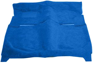 Newark Auto Products® 1905A-2322170 Front and Rear Carpet Kit, Blue, Carpet