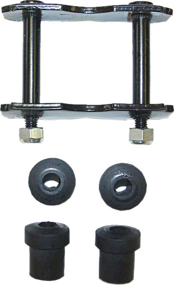 1986 Jeep CJ7 Front, Leaf Spring Shackles and Hangers