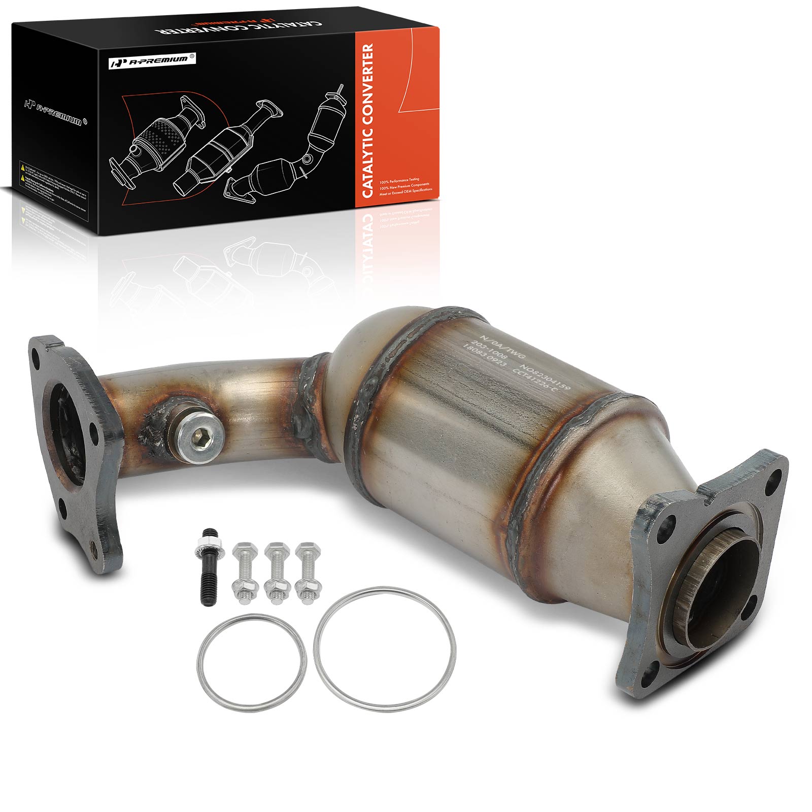 A-Premium® APCCT244 Front Passenger Catalytic Converter, Federal