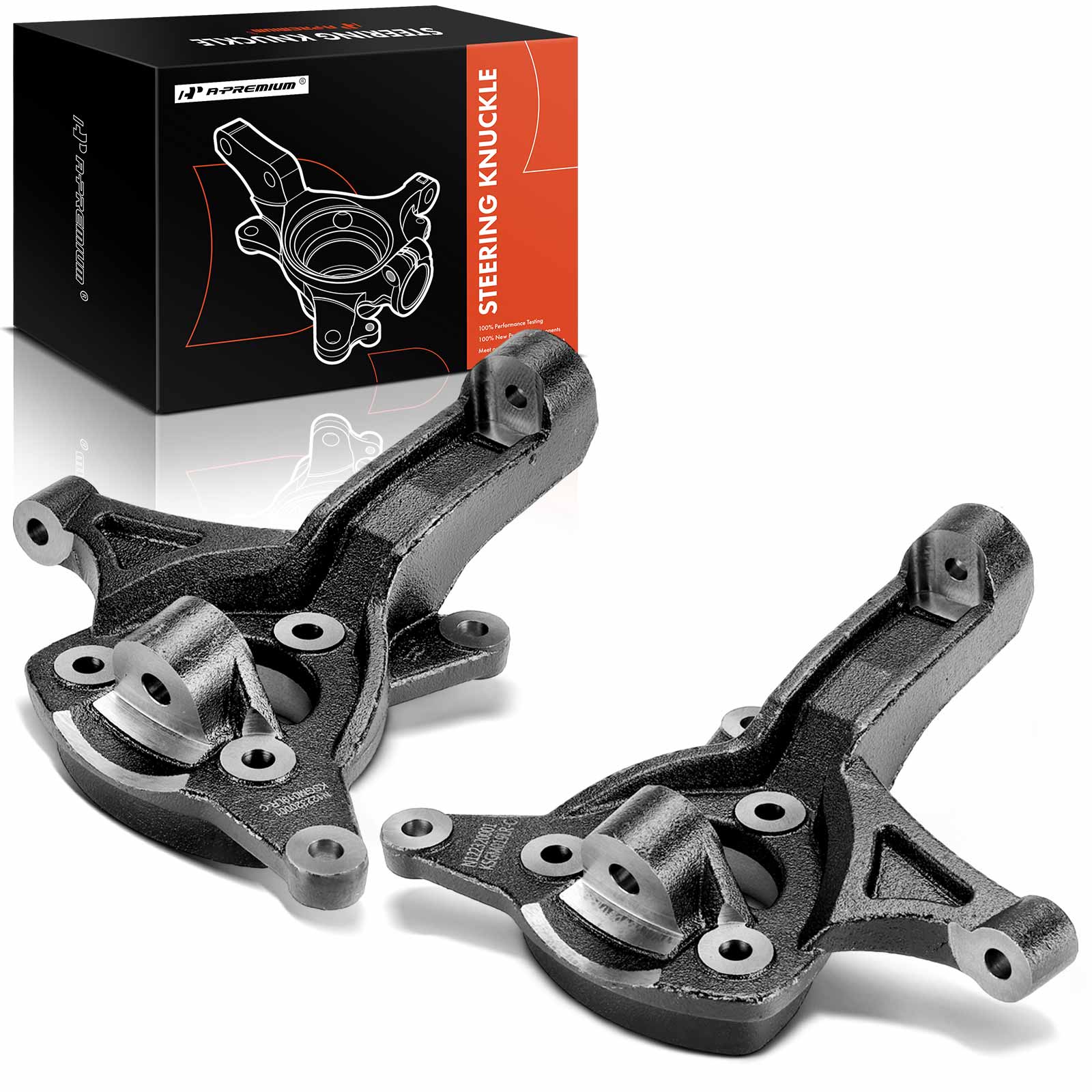 A-Premium® APKS0769 2 Pcs 4.5 Inch Front Lift Spindles