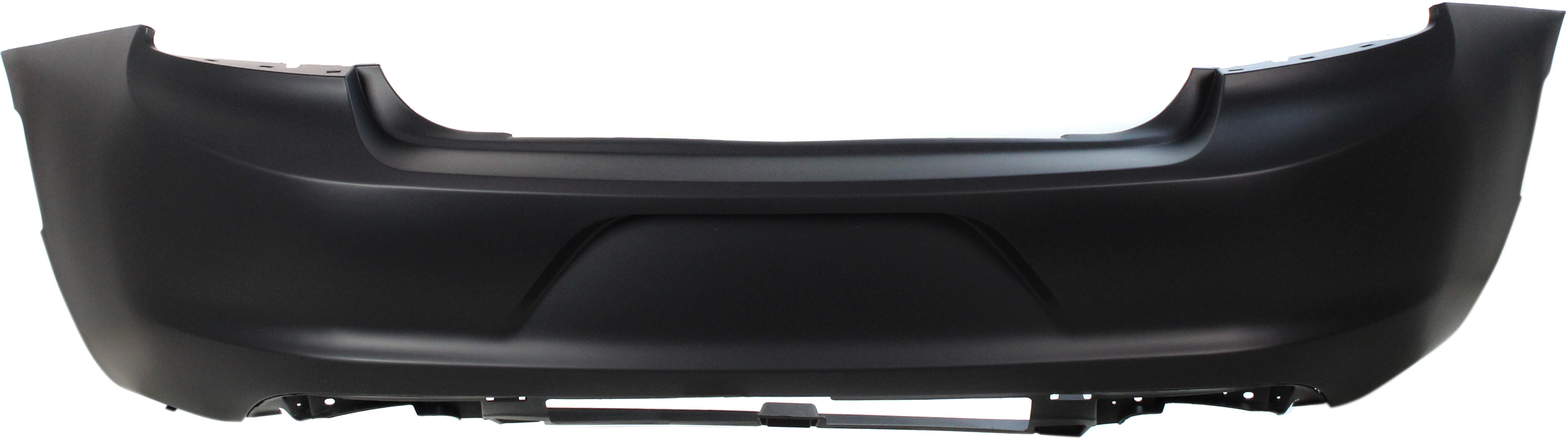 ReplaceXL® 2016 Dodge Charger R/T 8 Cyl 5.7L - Rear Primed Bumper Cover, For Models Without Blind Spot Sensor and Park Assist System REPD760160P