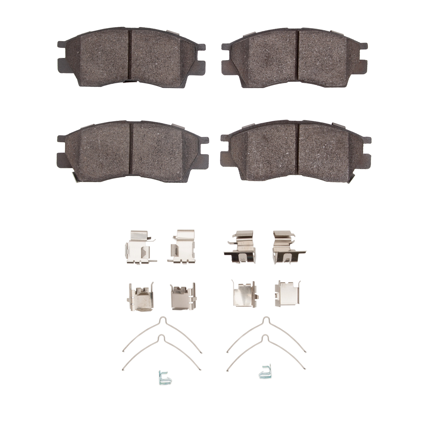 R1 Concepts Brake Pad Set, Front, 1 Year Limited Warranty 2310-0476-01