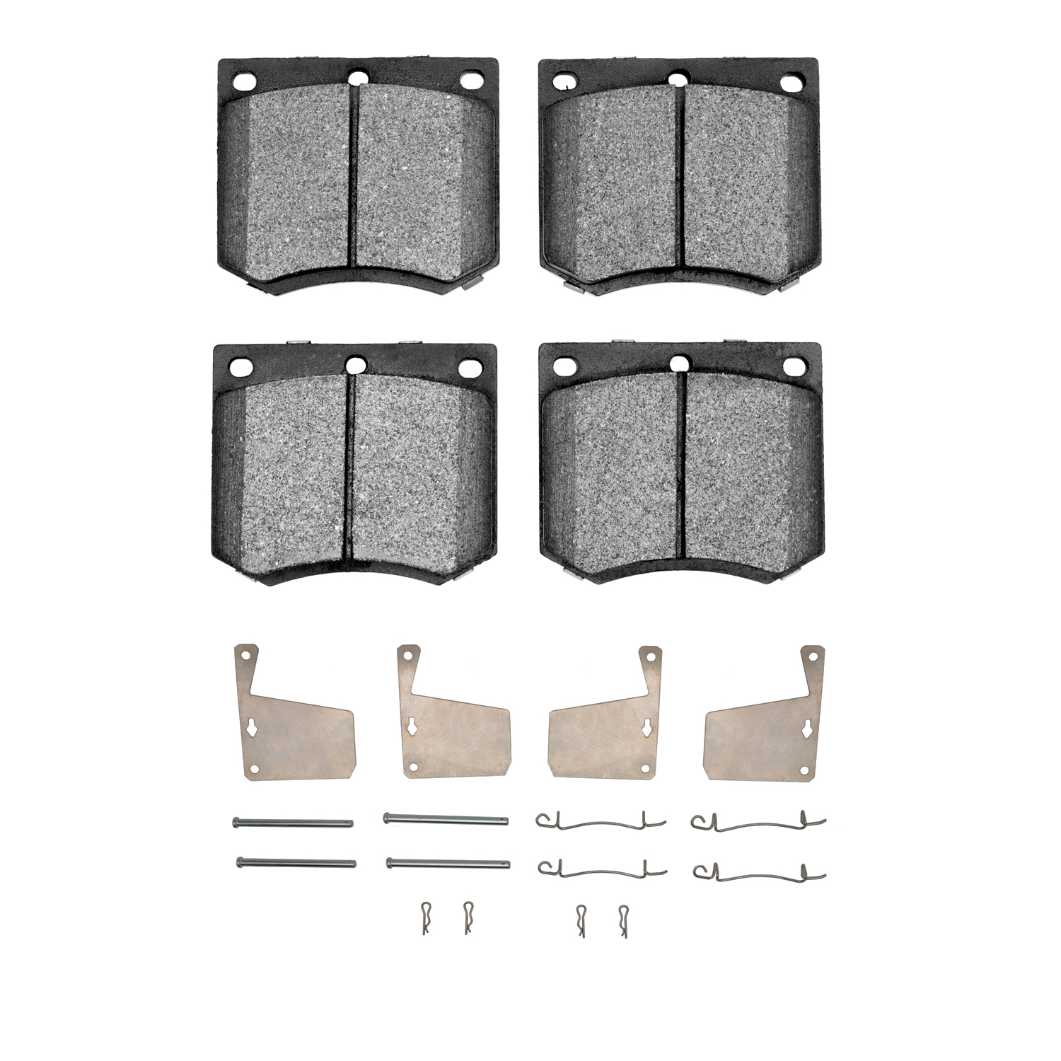 R1 Concepts Brake Pad Set, Front, 1 Year Limited Warranty 2551-0330-03