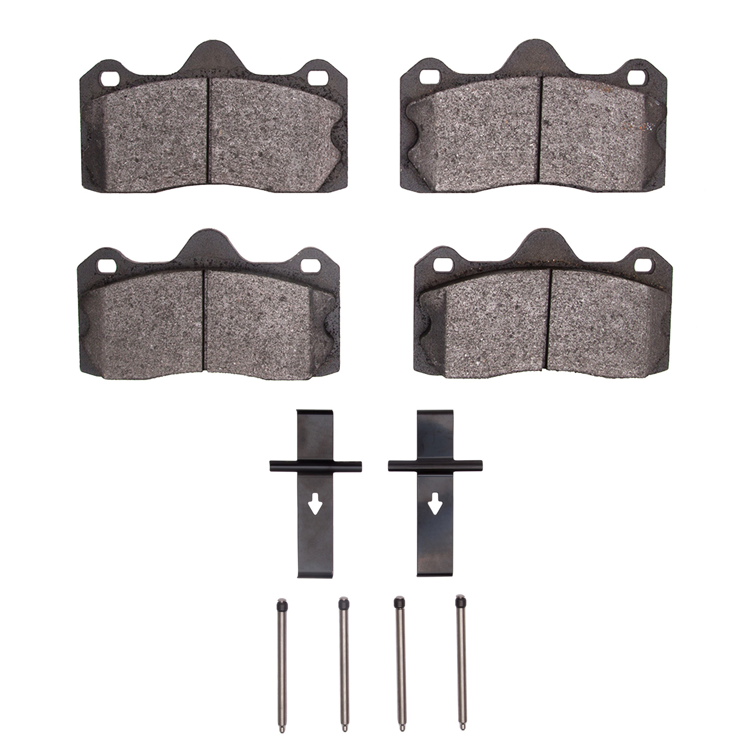 R1 Concepts Brake Pad Set, Rear, 1 Year Limited Warranty 2551-1599-01