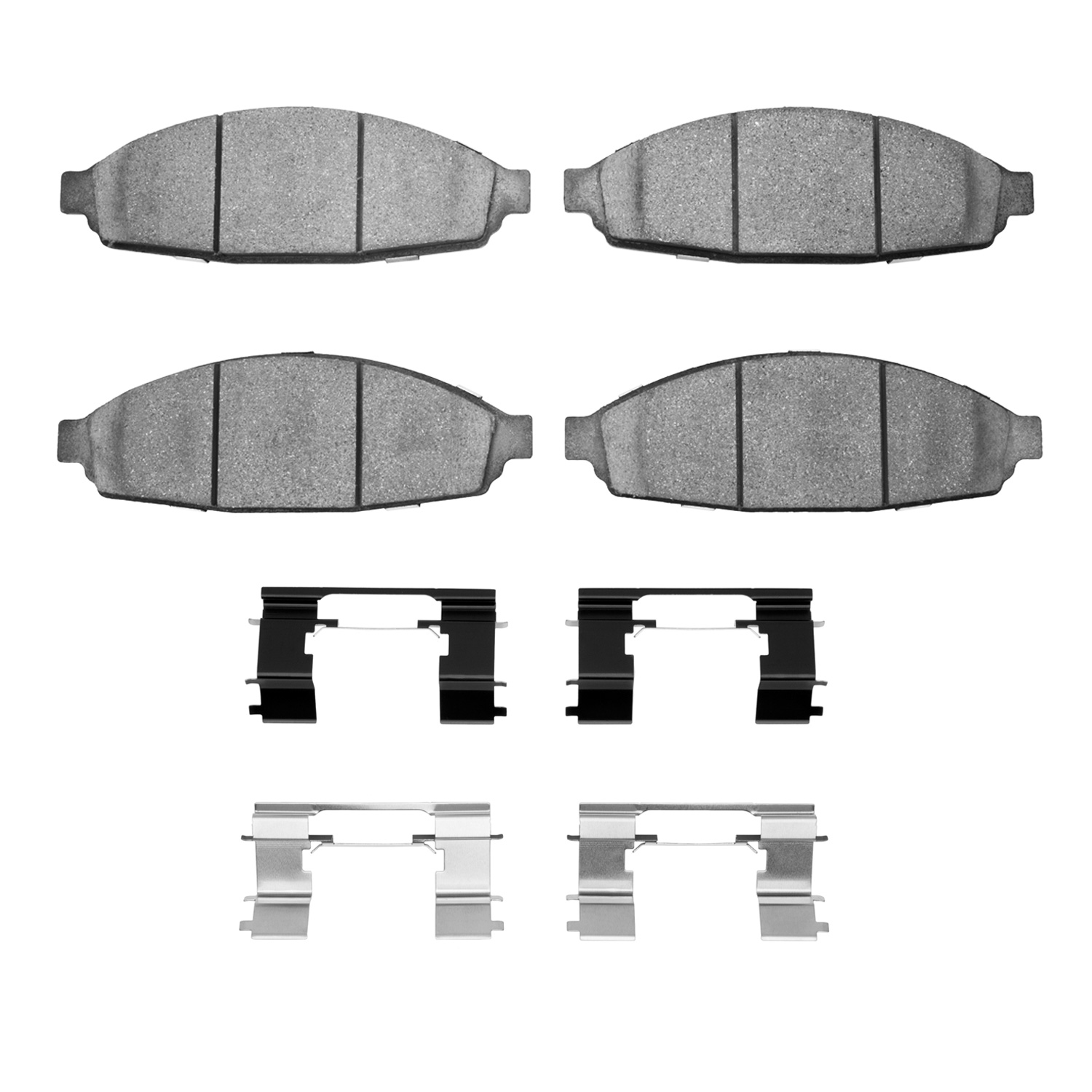 R1 Concepts Brake Pad Set, Front, 1 Year Limited Warranty 2552-0931-01
