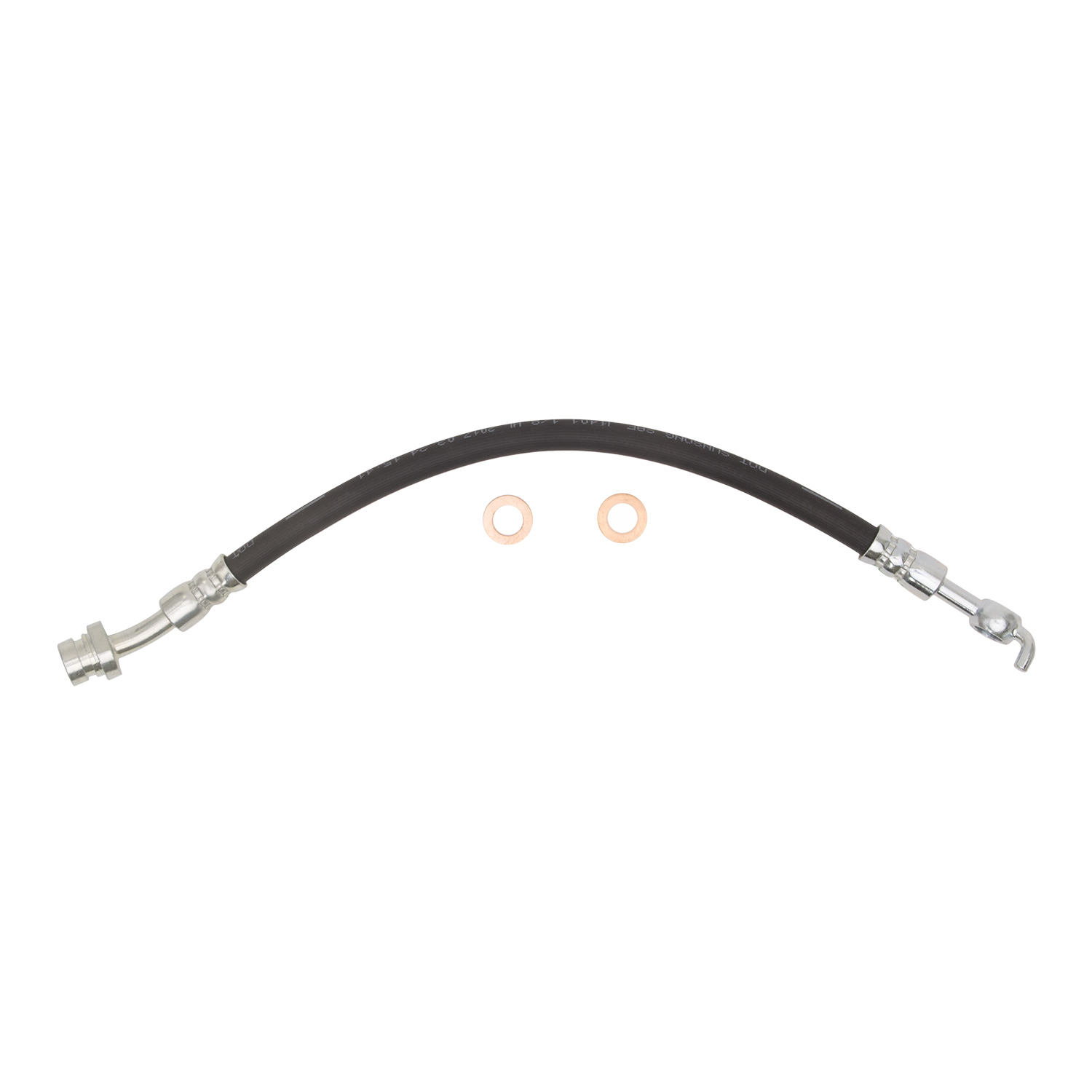 R1 Concepts Brake Hose, Rear, Driver Side, 1 Year Limited Warranty BHH-21110