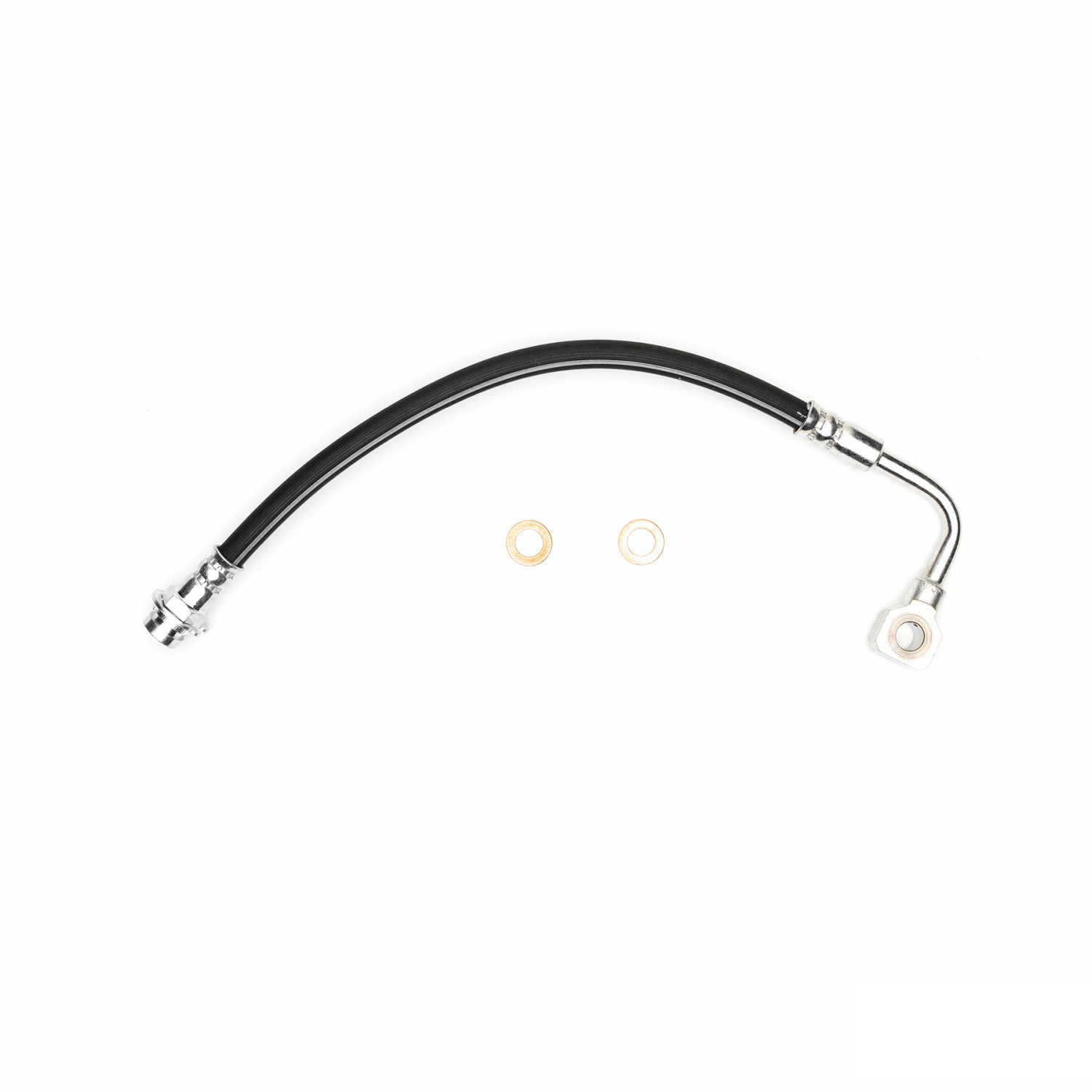 R1 Concepts Brake Hose, Front, Driver Side, 1 Year Limited Warranty BHH-47054