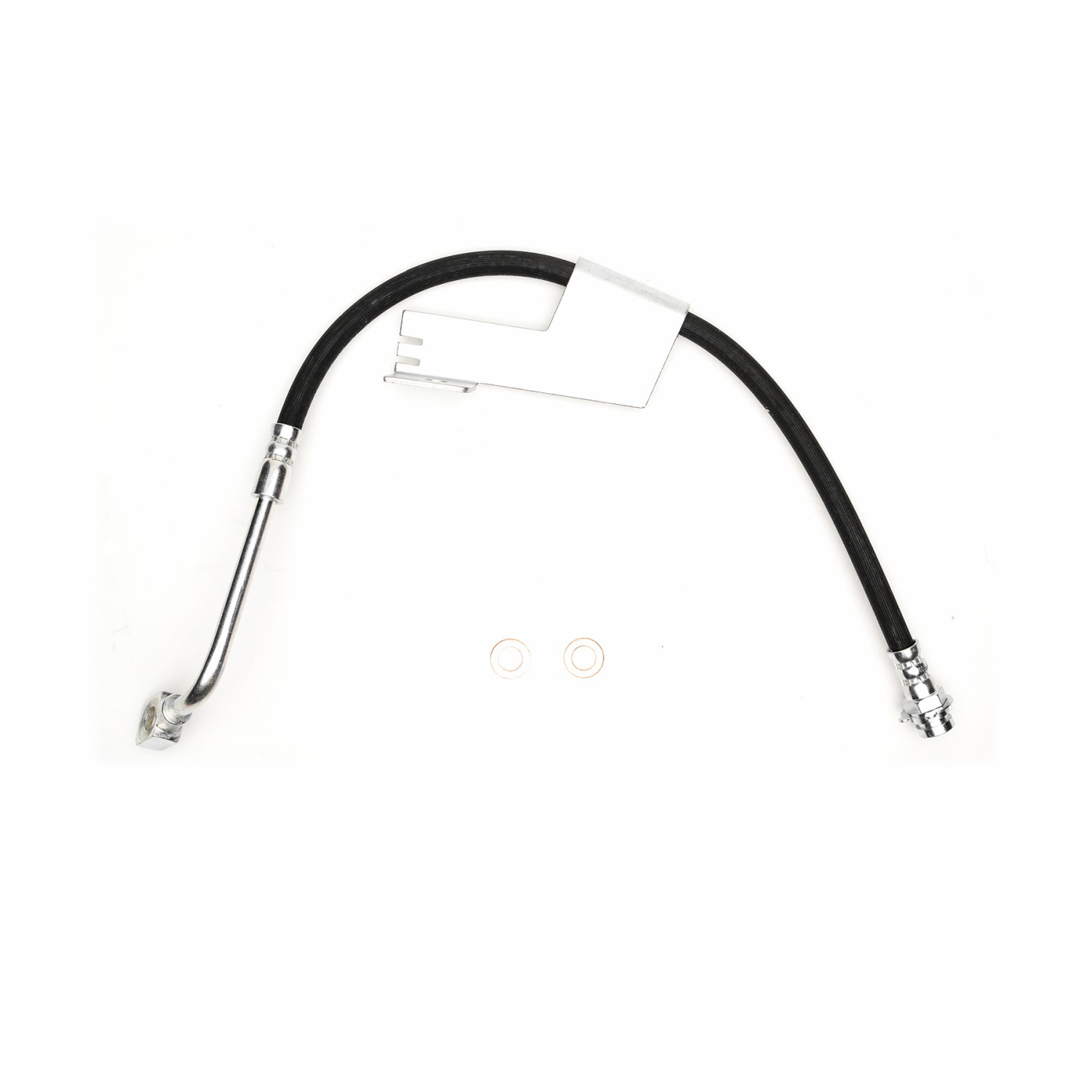 R1 Concepts Brake Hose, Front, Passenger Side, 1 Year Limited Warranty BHH-47275