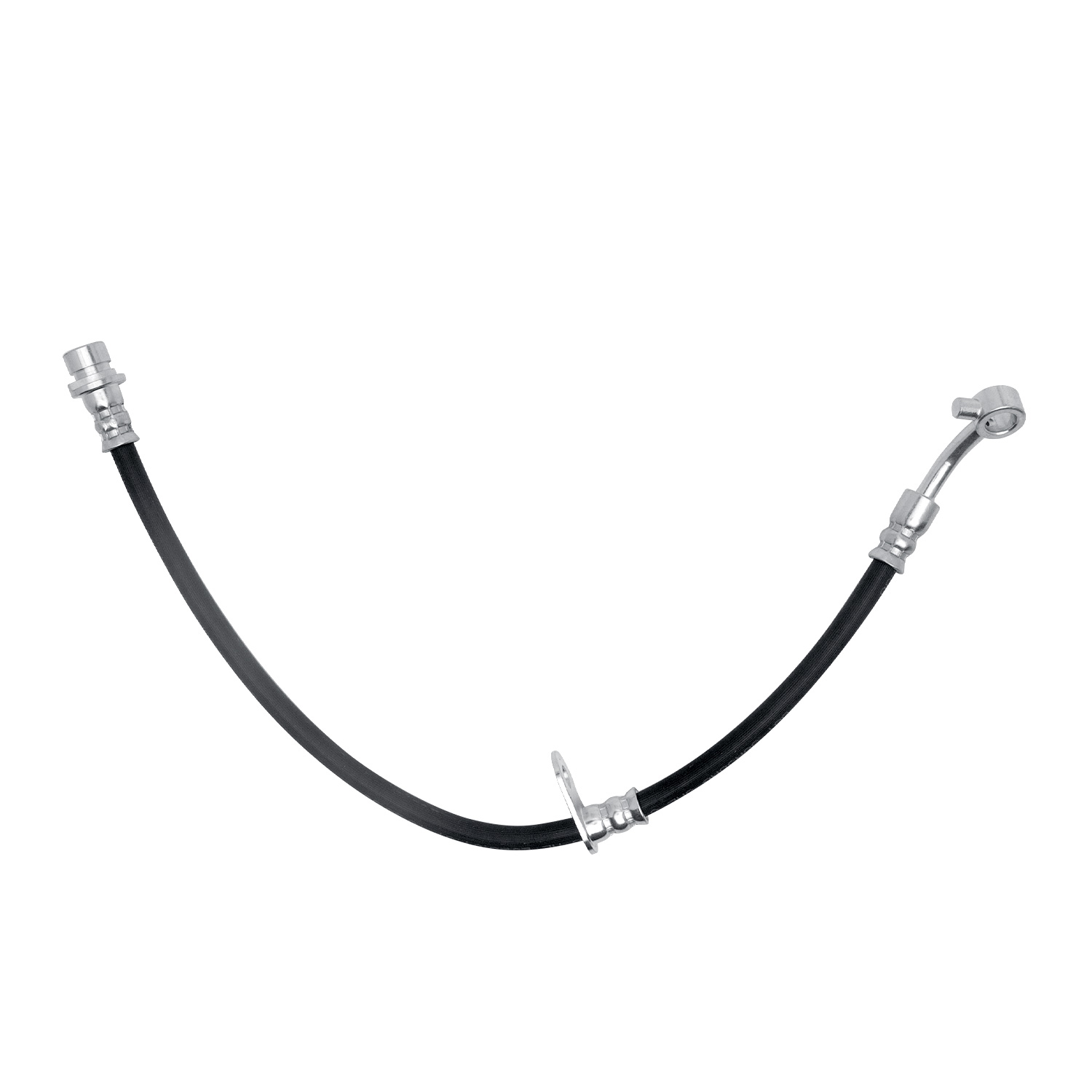 R1 Concepts Brake Hose, Rear, Passenger Side, 1 Year Limited Warranty BHH-58040
